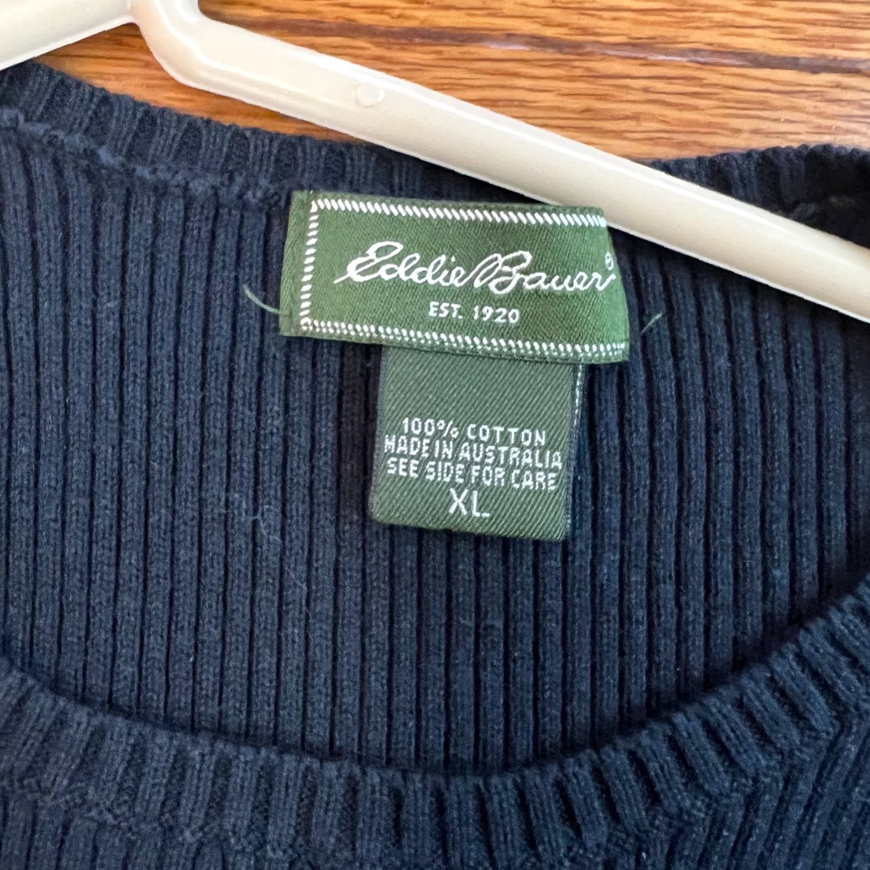 Eddie Bauer Eddie Bauer Womens Pullover Sweater XL Blue Short Sleeve Knit Casual Classic Size XL / US 12-14 / IT 48-50 - 5 Thumbnail