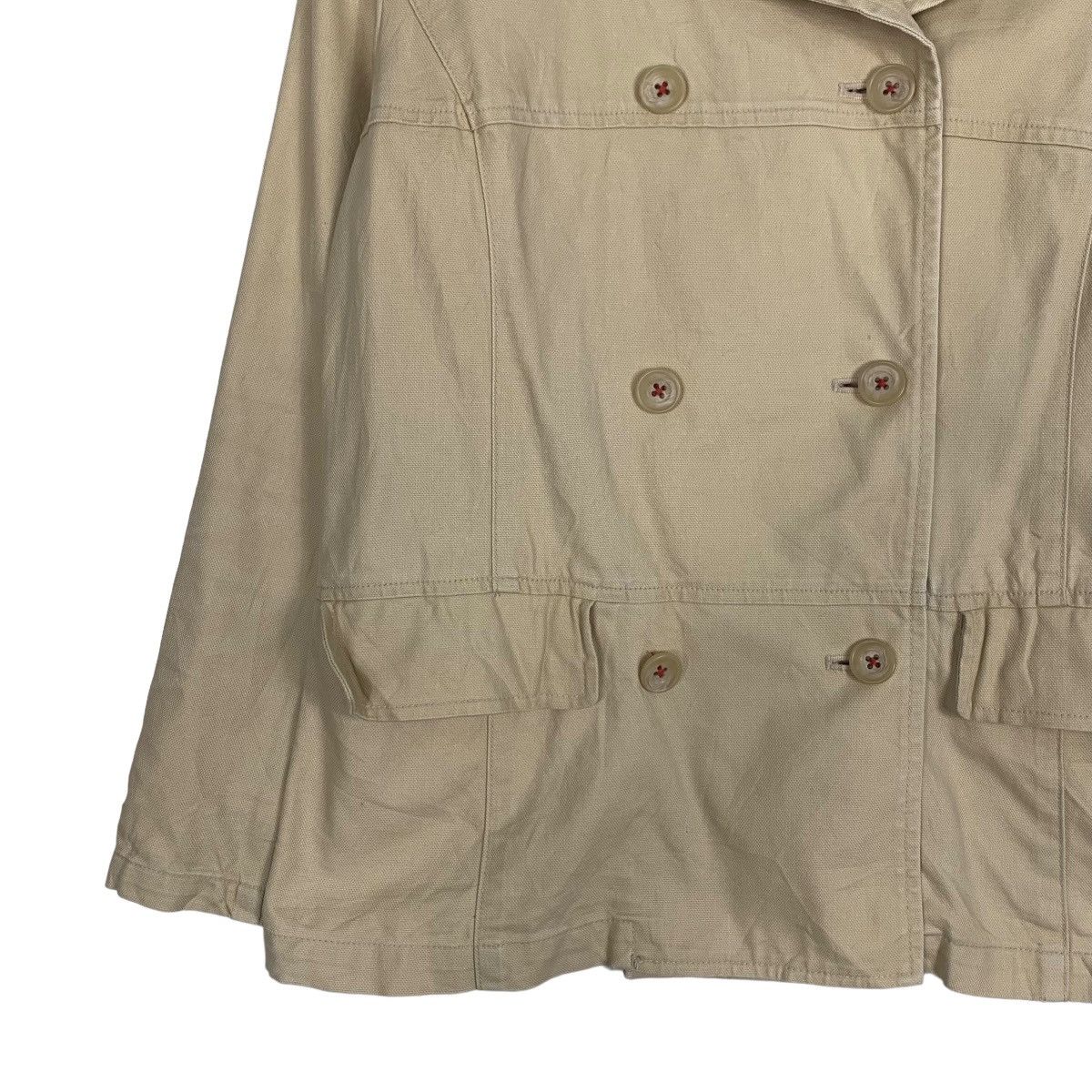 Melrose MELROSE CLAIRE Double Breasted Coat #0992-C44 Size M / US 6-8 / IT 42-44 - 3 Thumbnail