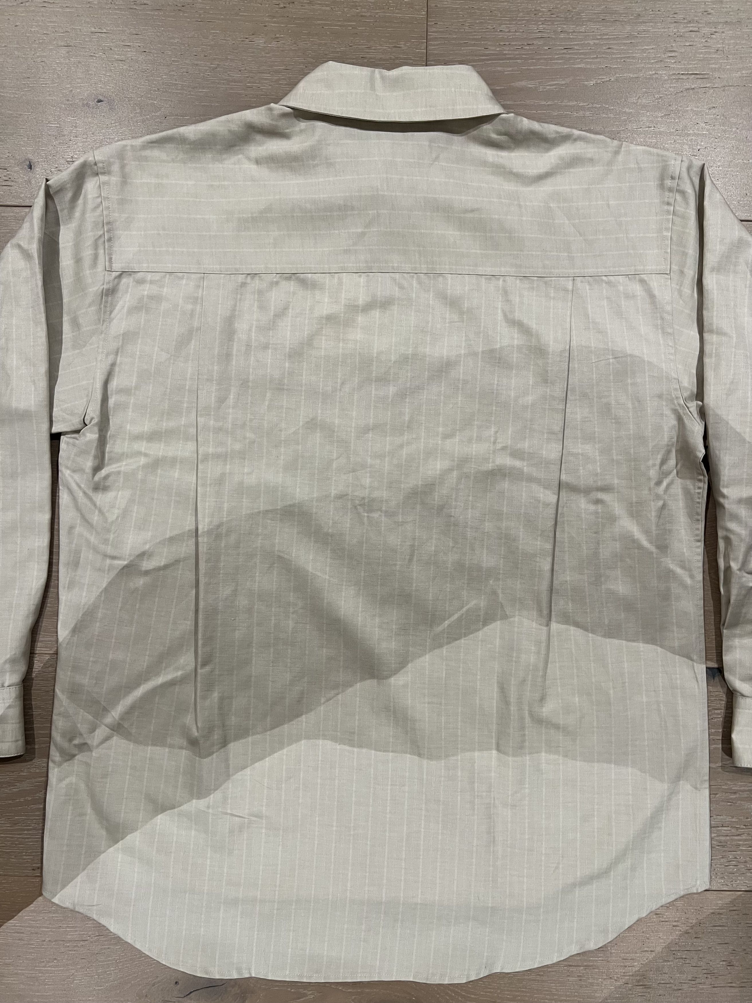 Colbo 💚 1/24 Colbo NYC Banaras Shirt Warm Gray Stripe Medium NEW Size US M / EU 48-50 / 2 - 14 Thumbnail