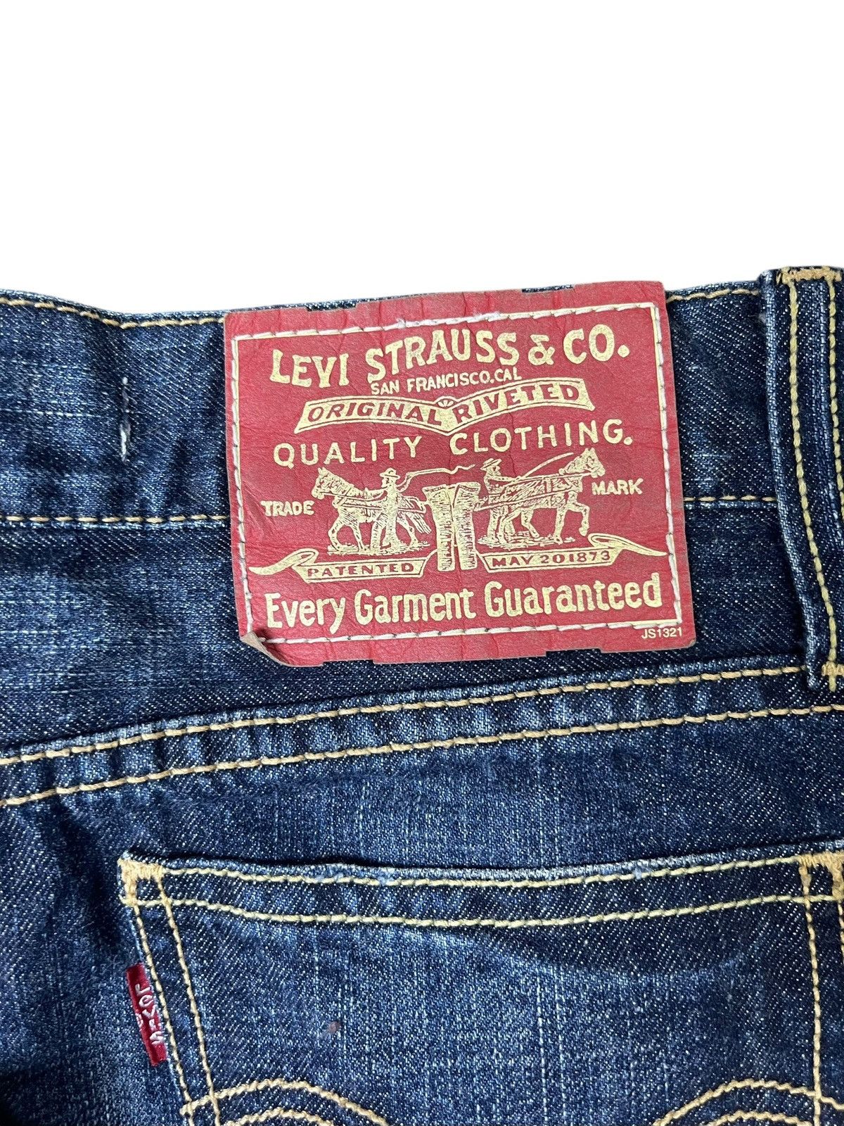 Levi's Levi’s Strauss San Francisco Mini Skirt Streetwear Size 30" / US 8 / IT 44 - 3 Thumbnail