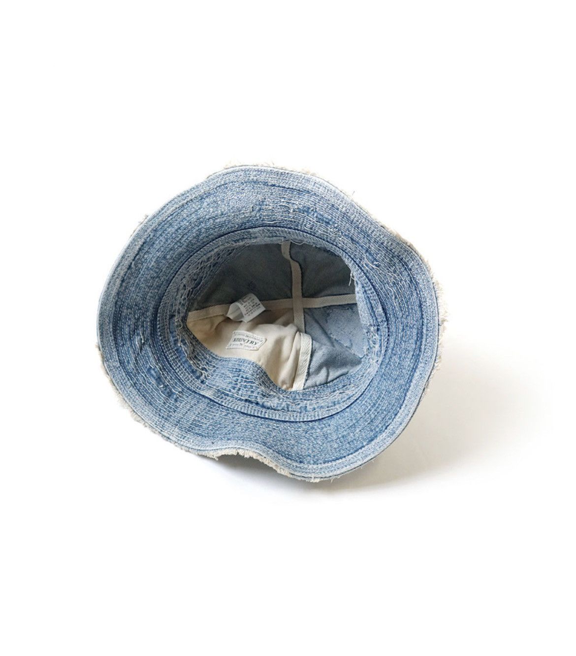 Kapital Kapital 11.5oz old man and sea hat crash denim Size ONE SIZE - 4 Thumbnail