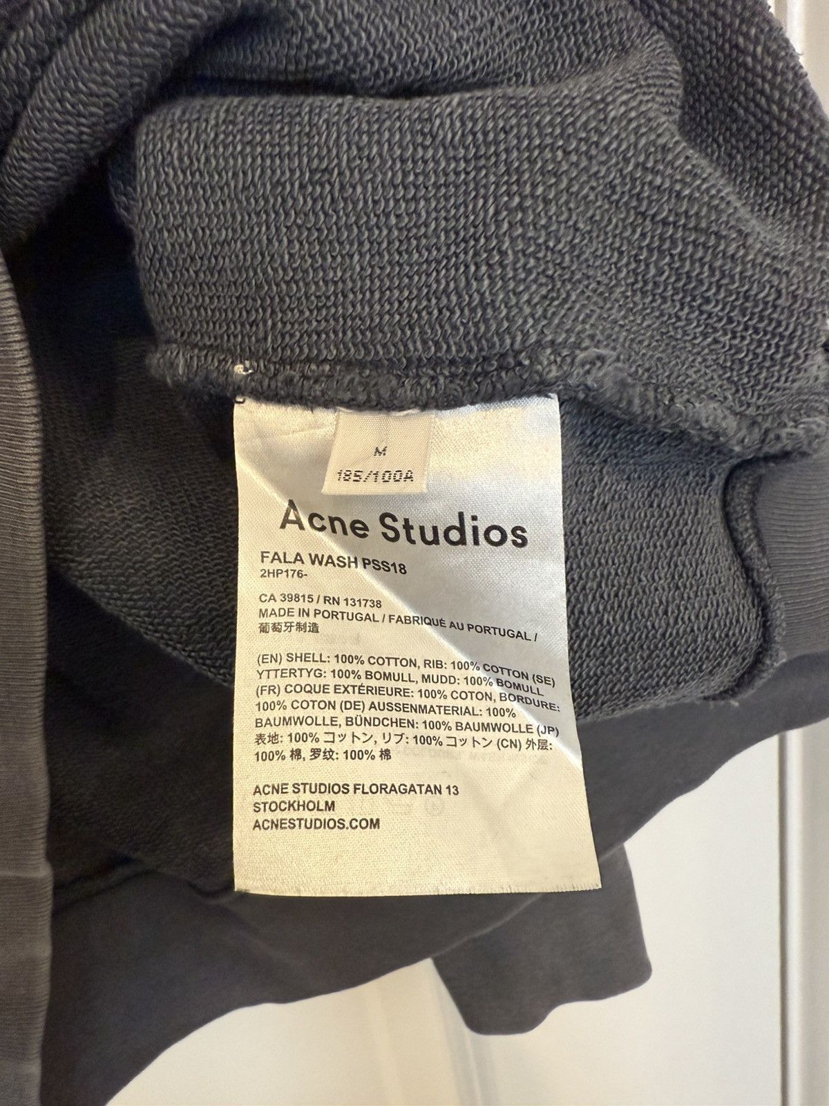 Acne Studios FALA WASH Size US M / EU 48-50 / 2 - 17 Thumbnail