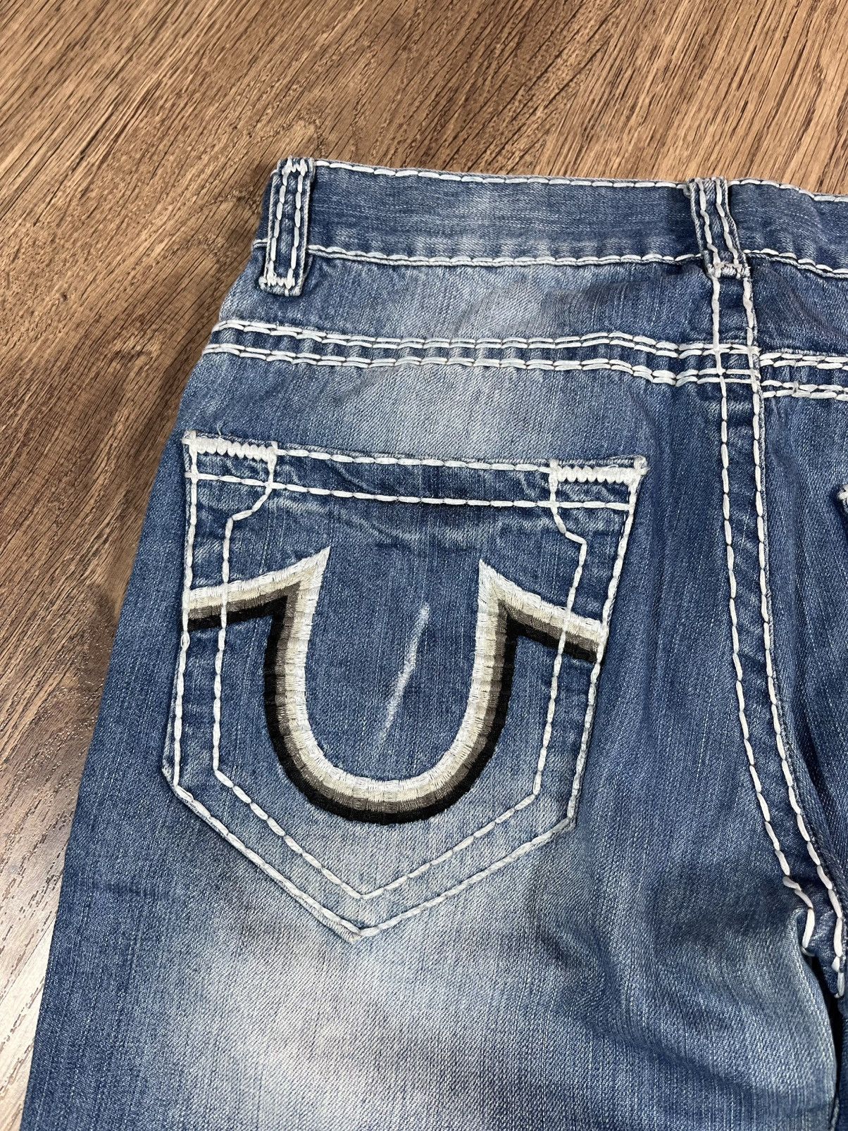 True Religion True Religion Straight Rare Denim Pants Jeans👖 Size US 34 / EU 50 - 13 Thumbnail