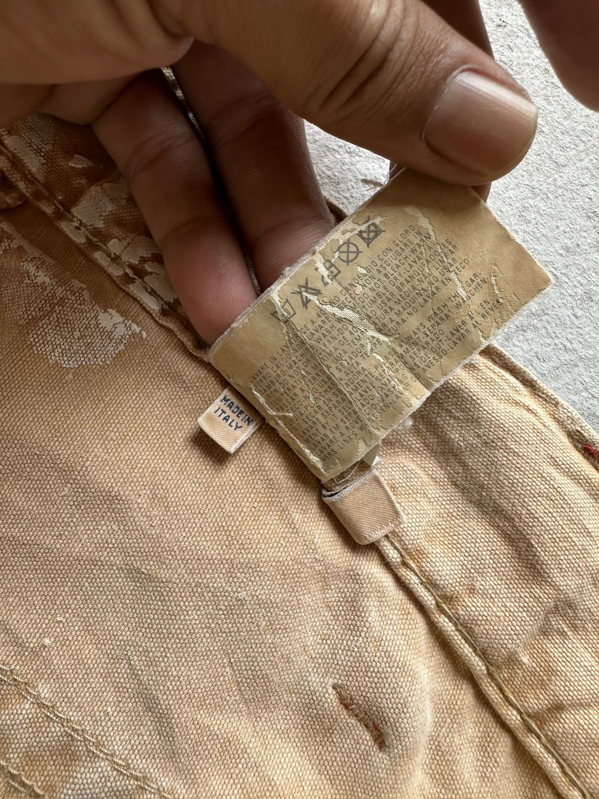 Armani ARMANI JEANS Faded Pants Made in Italy W34 L33 Size US 34 / EU 50 - 12 Thumbnail