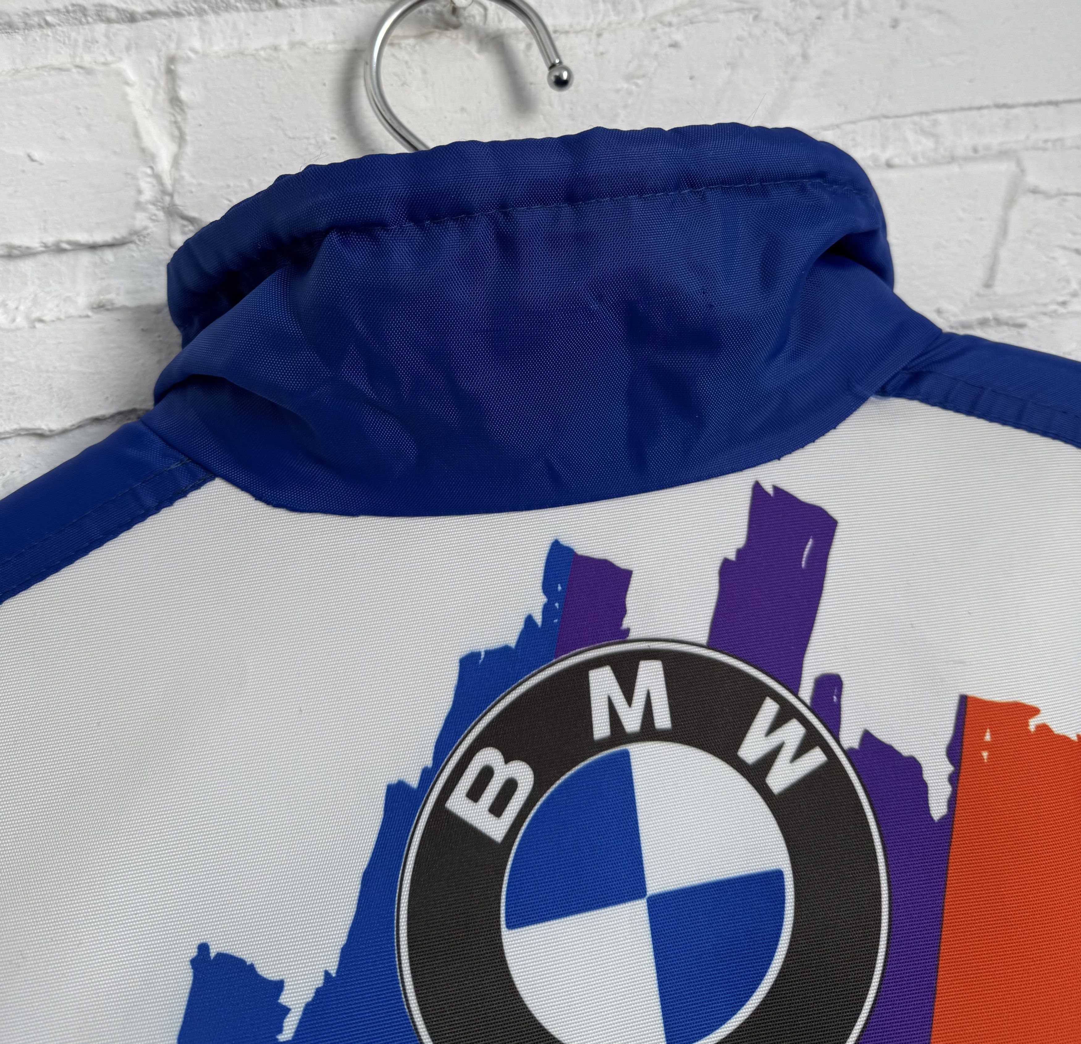 BMW Vintage 90s TEAM BMW Grand Prix Racing transformer Jacket Size US XL / EU 56 / 4 - 17 Thumbnail