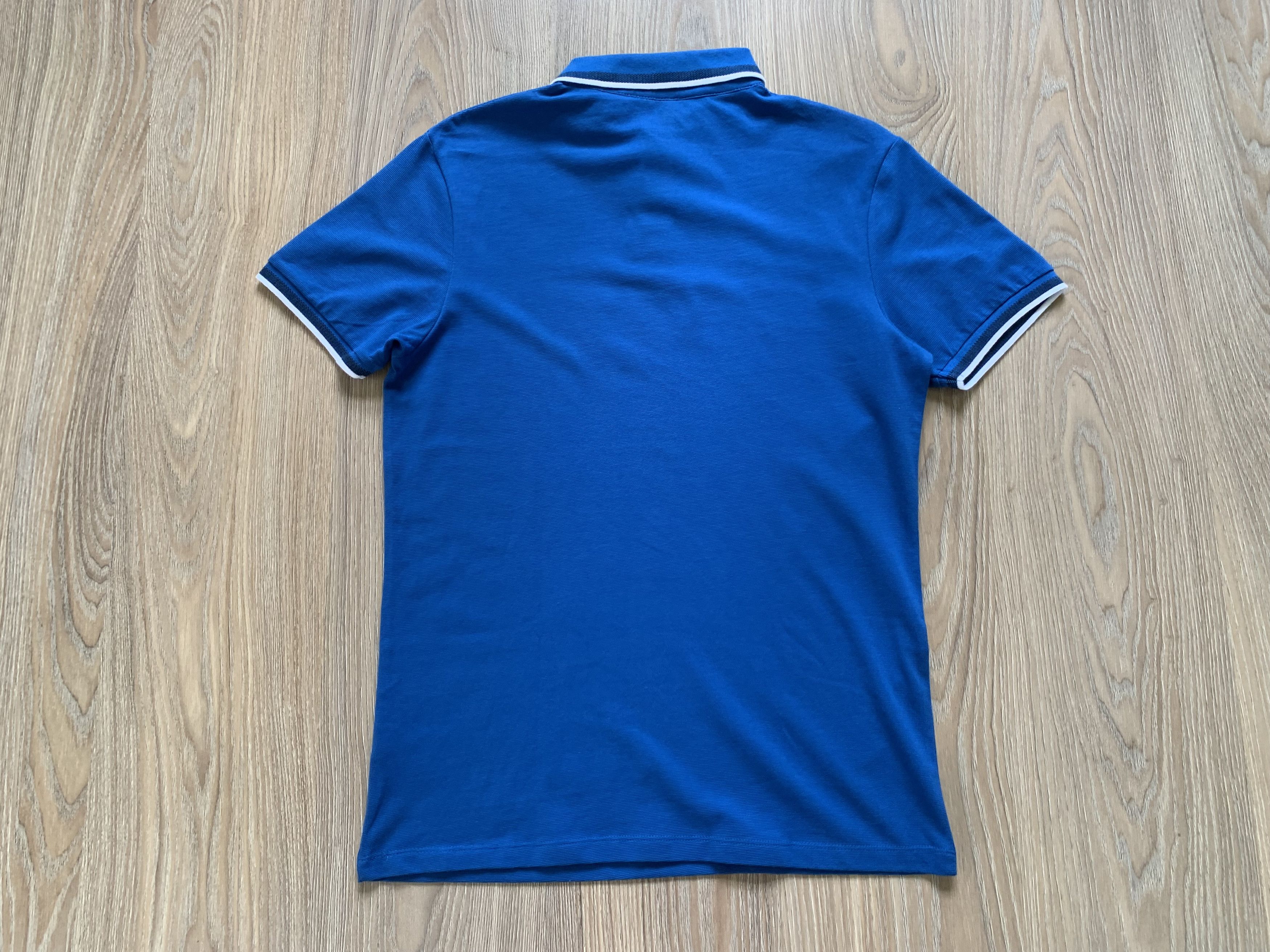 Primark Primark Basic Blue Cotton Polo T Shirt Size US M / EU 48-50 / 2 - 3 Thumbnail