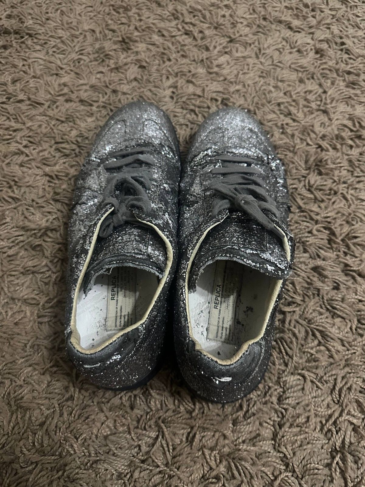 Maison Margiela Maison Margiela GAT Replica glitter Size US 10.5 / EU 43-44 - 4 Thumbnail