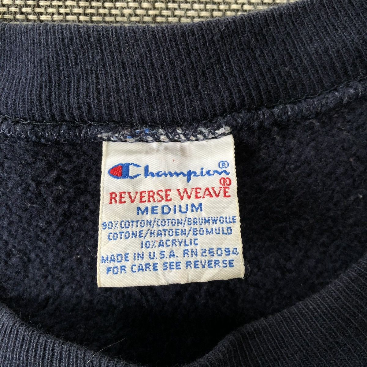 Champion CHAMPION Reverse Weave Embroidery Spellout Sweatshirt Size US M / EU 48-50 / 2 - 6 Thumbnail