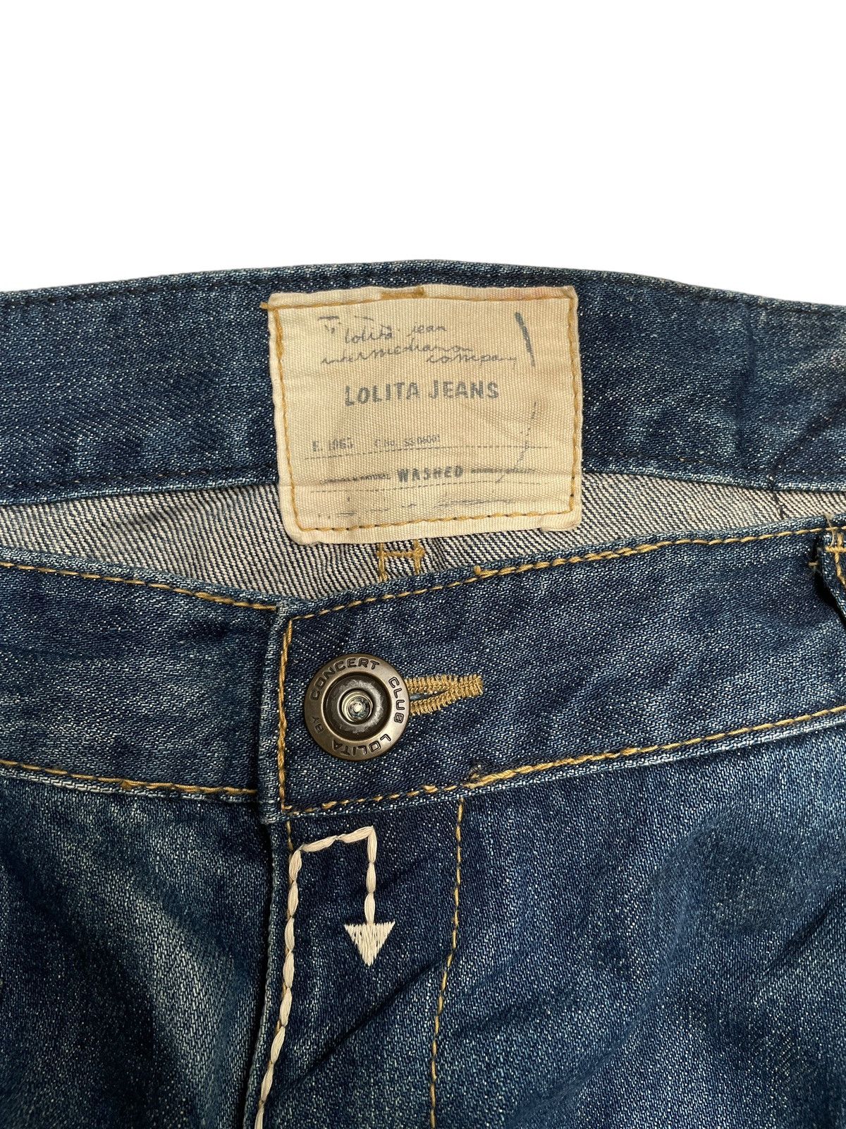 If Six Was Nine × Japanese Brand Rare Design Vintage Japanese Brand Lolita Jeans 1990s Size US 34 / EU 50 - 14 Thumbnail
