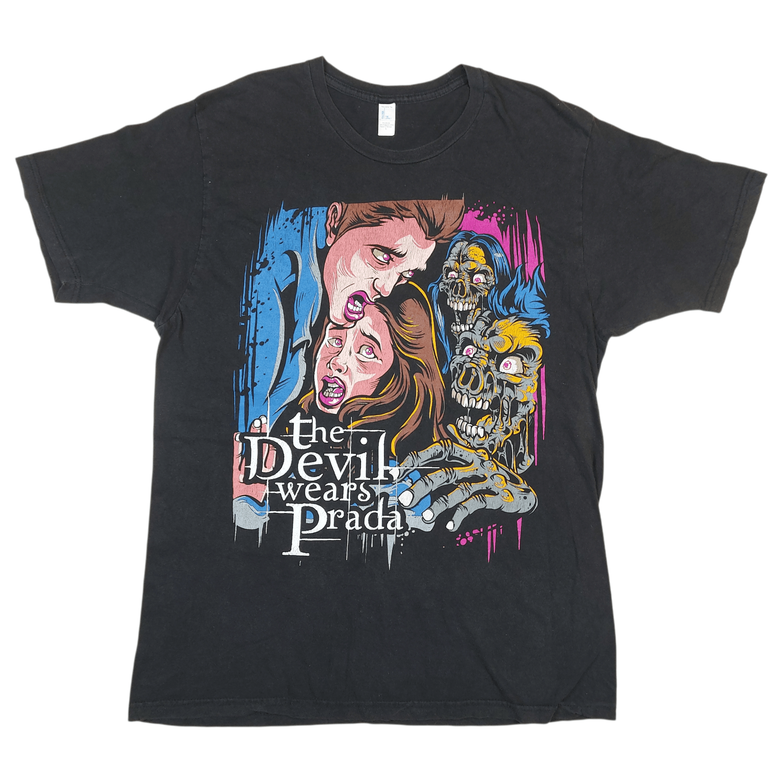 Band Tees Vintage 2010 The Devil Waer Prada Band Zombies EP Album TEE Size US L / EU 52-54 / 3 - 2 Thumbnail