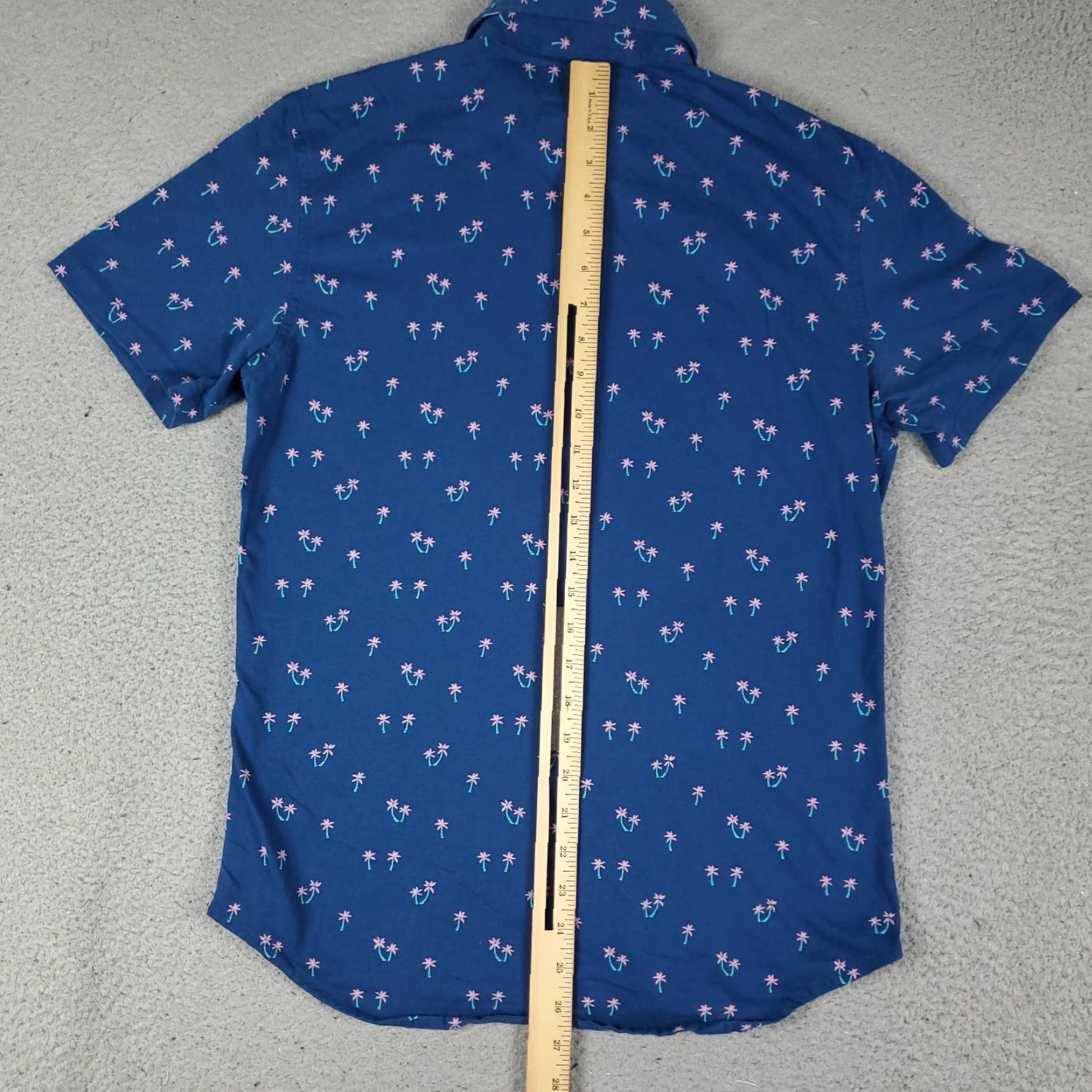Bonobos Bonobos Button Up Shirt Mens Small Blue Floral Print Casual Short Sleeve Size US S / EU 44-46 / 1 - 3 Thumbnail