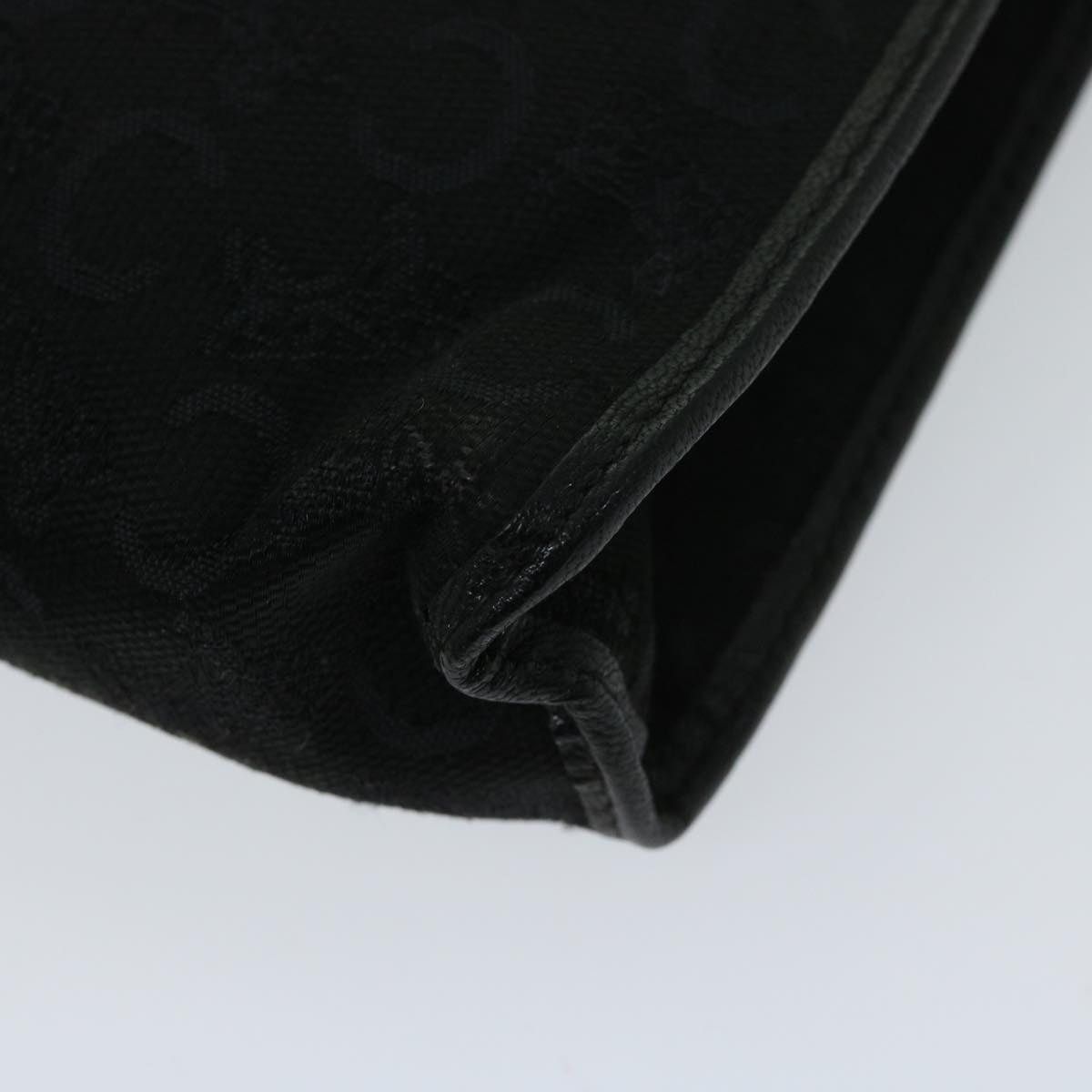 Celine CELINE C Macadam Canvas Clutch Bag Black Size ONE SIZE - 10 Thumbnail