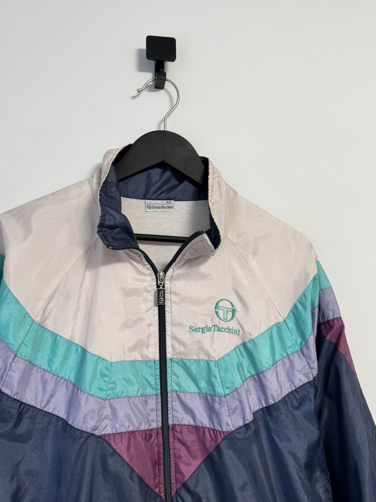 Sergio Tacchini Sergio Tacchini Vintage Y2K style jacket 90’s Size US L / EU 52-54 / 3 - 2 Thumbnail