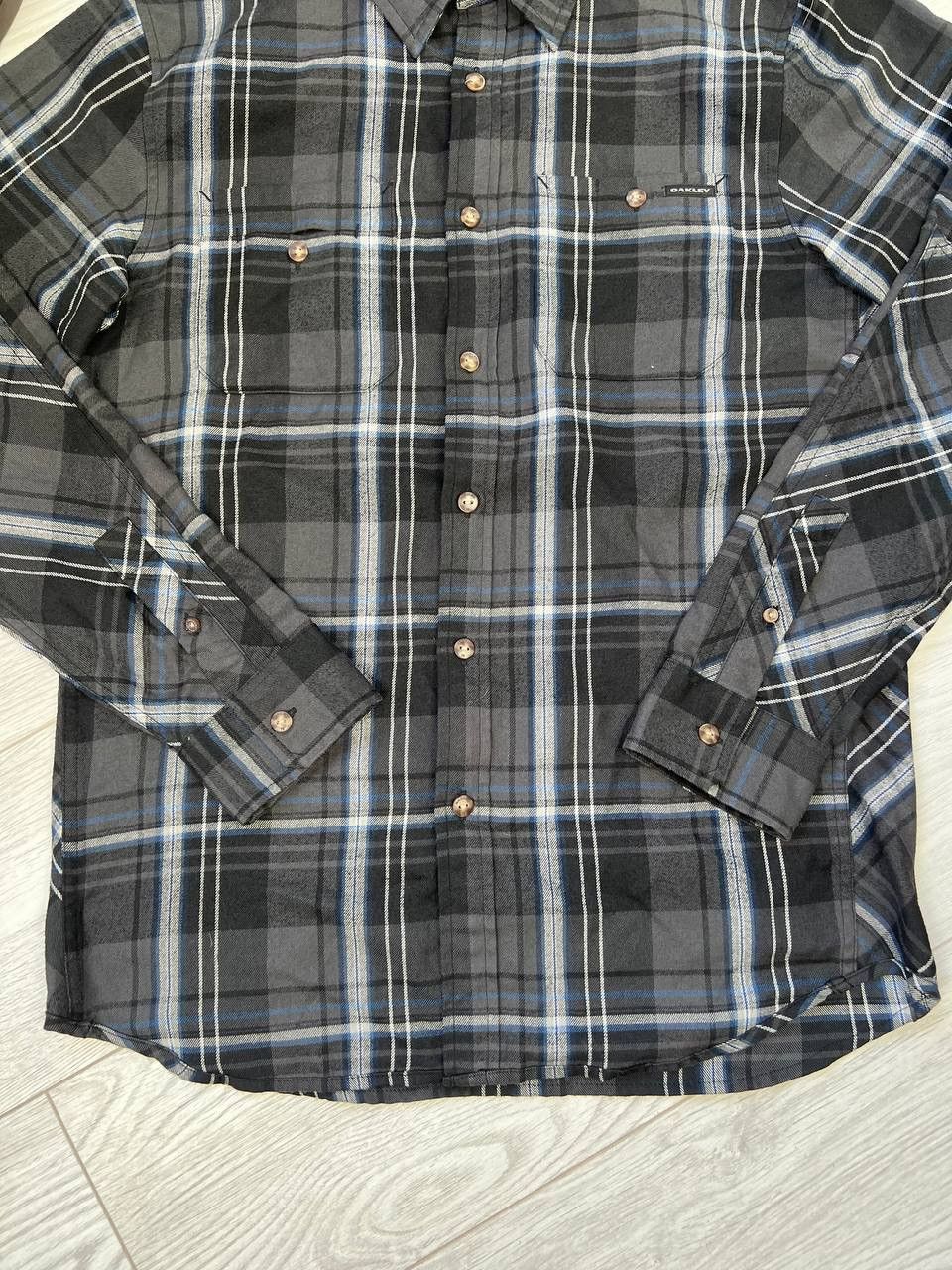 Japanese Brand × Oakley × Vintage Rare Vintage Oakley Blac Nylon Shirt LongSleeve Size US M / EU 48-50 / 2 - 3 Thumbnail