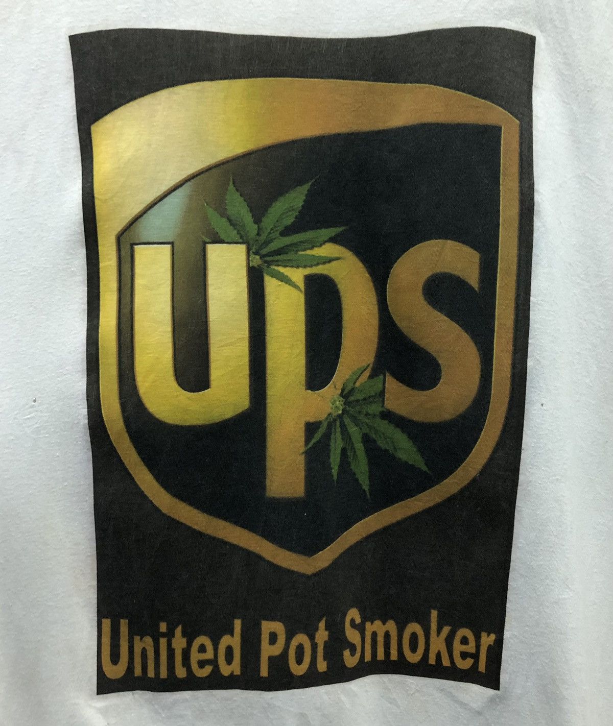 Vintage Vintage Jef's Idea Ups United Pot Smoker T-Shirt Size US XXL / EU 58 / 5 - 3 Thumbnail