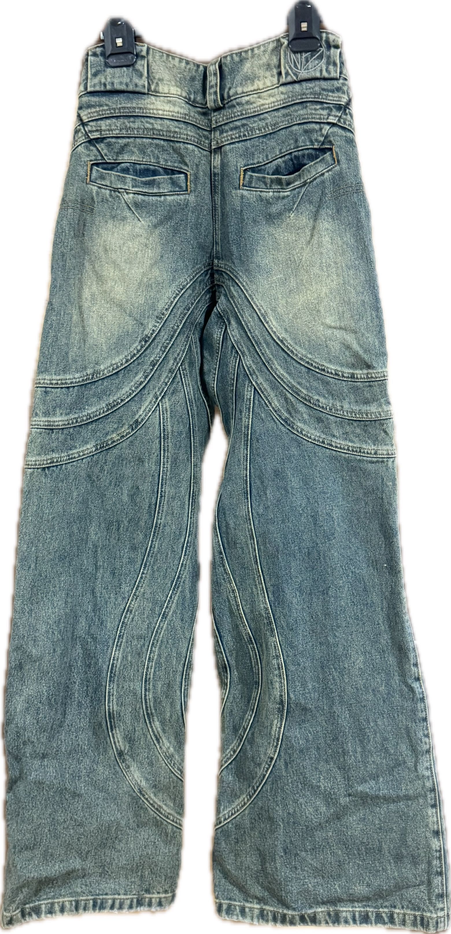 No Faith Studios NO/FAITH STUDIOS - wave heavy denim Size US 30 / EU 46 - 2 Thumbnail