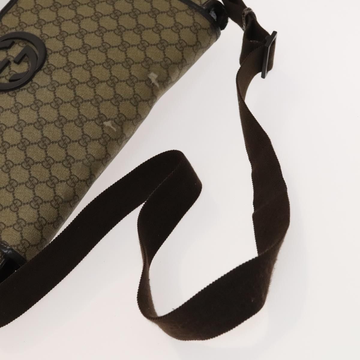 Gucci GUCCI GG Supreme Shoulder Bag Pvc Beige Silver Size ONE SIZE - 8 Thumbnail