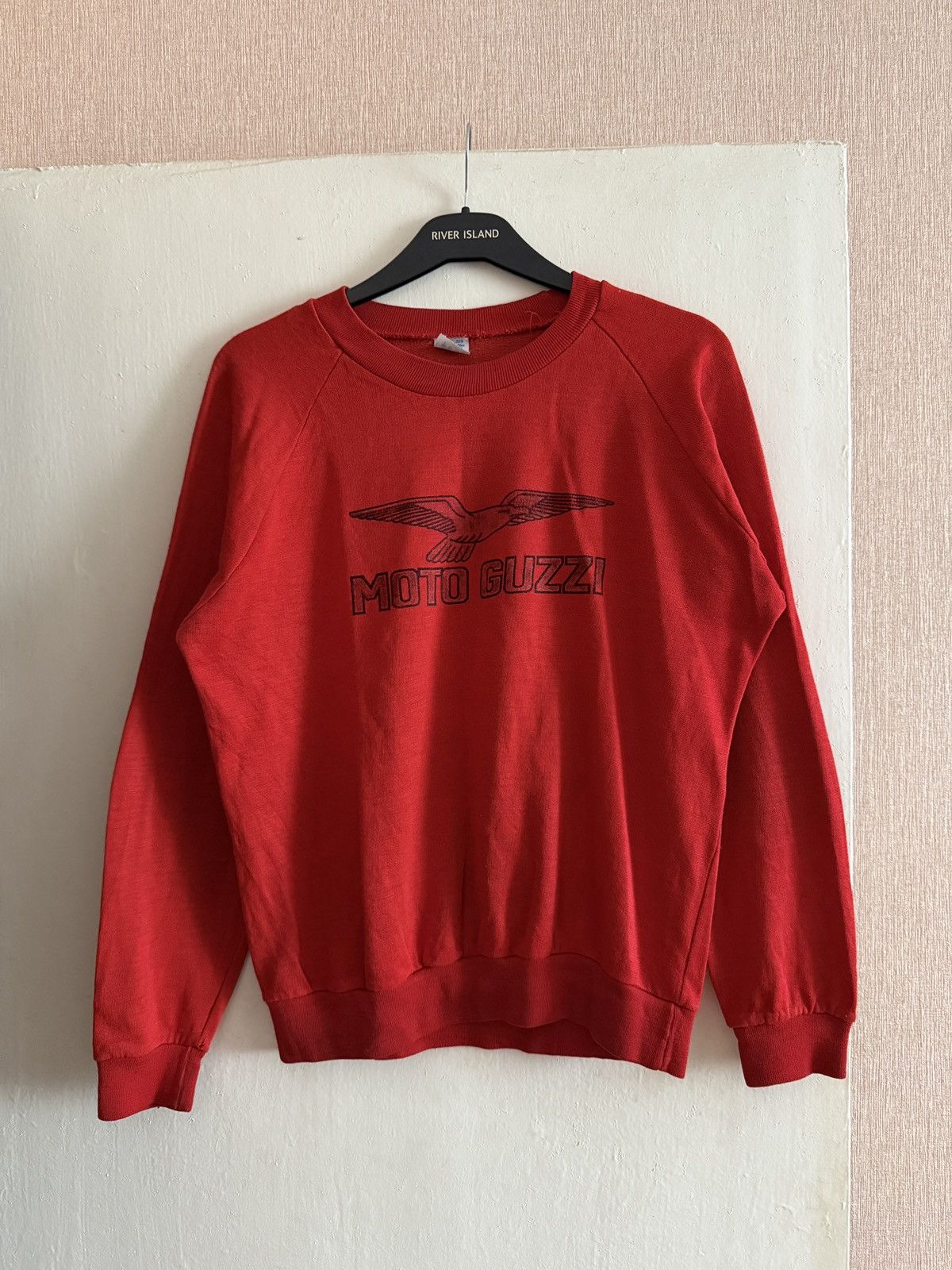 Other Vintage Moto Guzzi Crewneck Sweatshirt Leather Elbow Patches Size US M / EU 48-50 / 2 - 1 Thumbnail