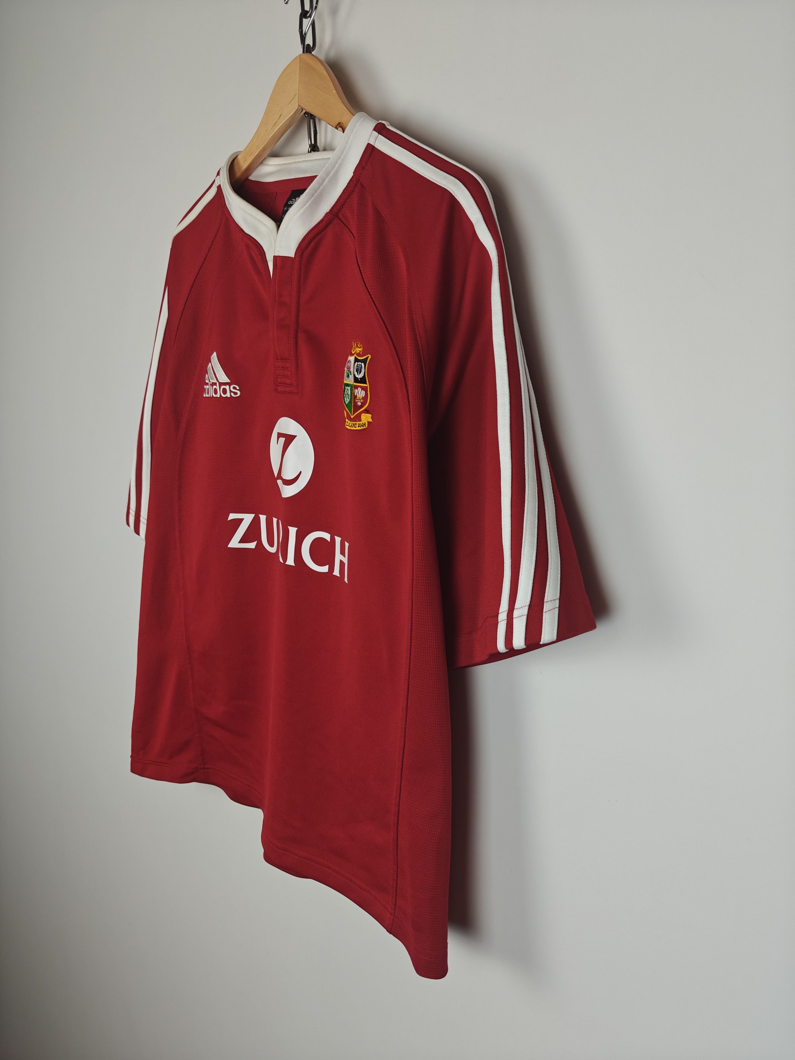 Adidas Adidas Jersey T-Shirt Zurich New Zealand 2005 Red size L Size US L / EU 52-54 / 3 - 6 Thumbnail