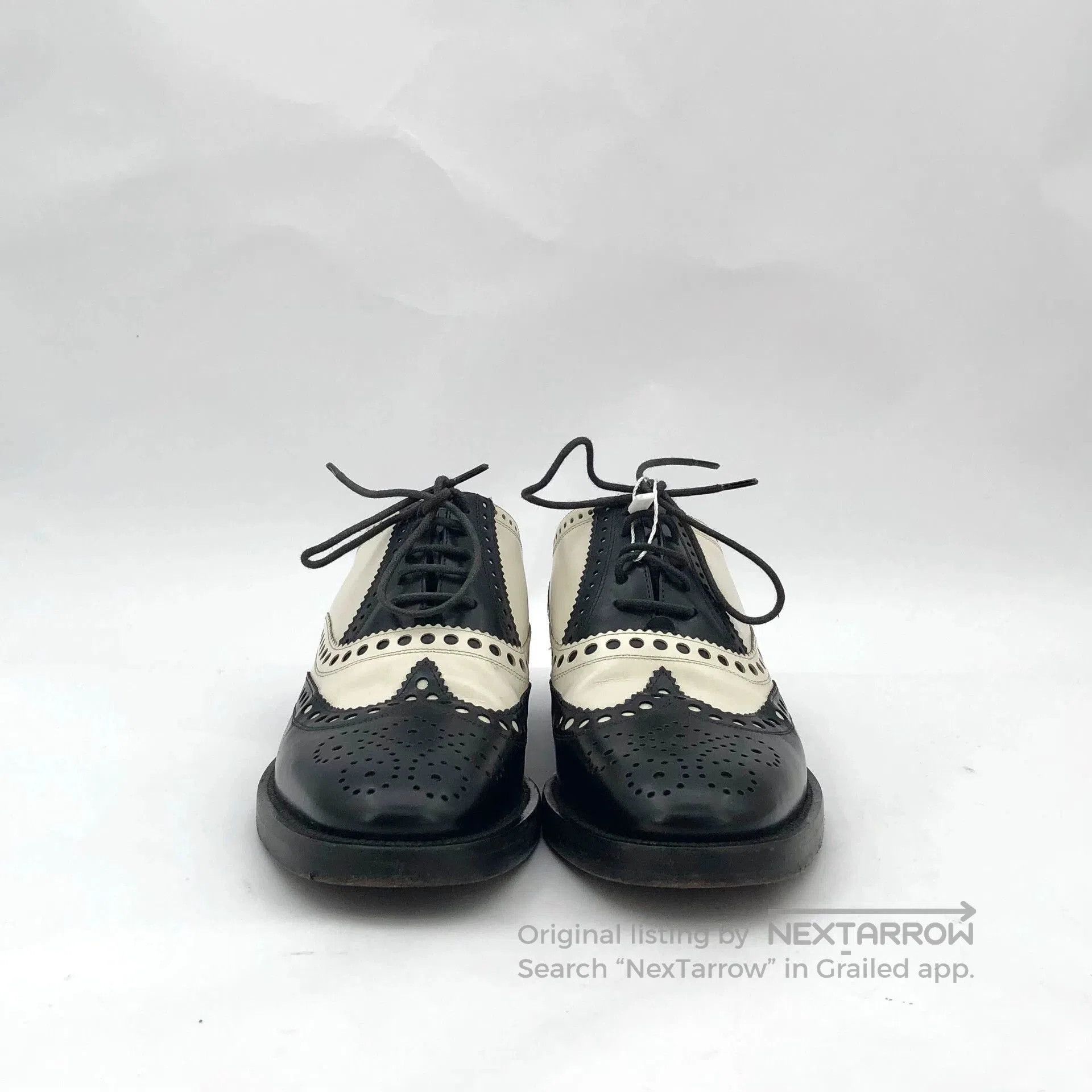 Dior Dior Black White Baroque Leather Loafers. Size US 5.5 / EU 38 - 3 Thumbnail