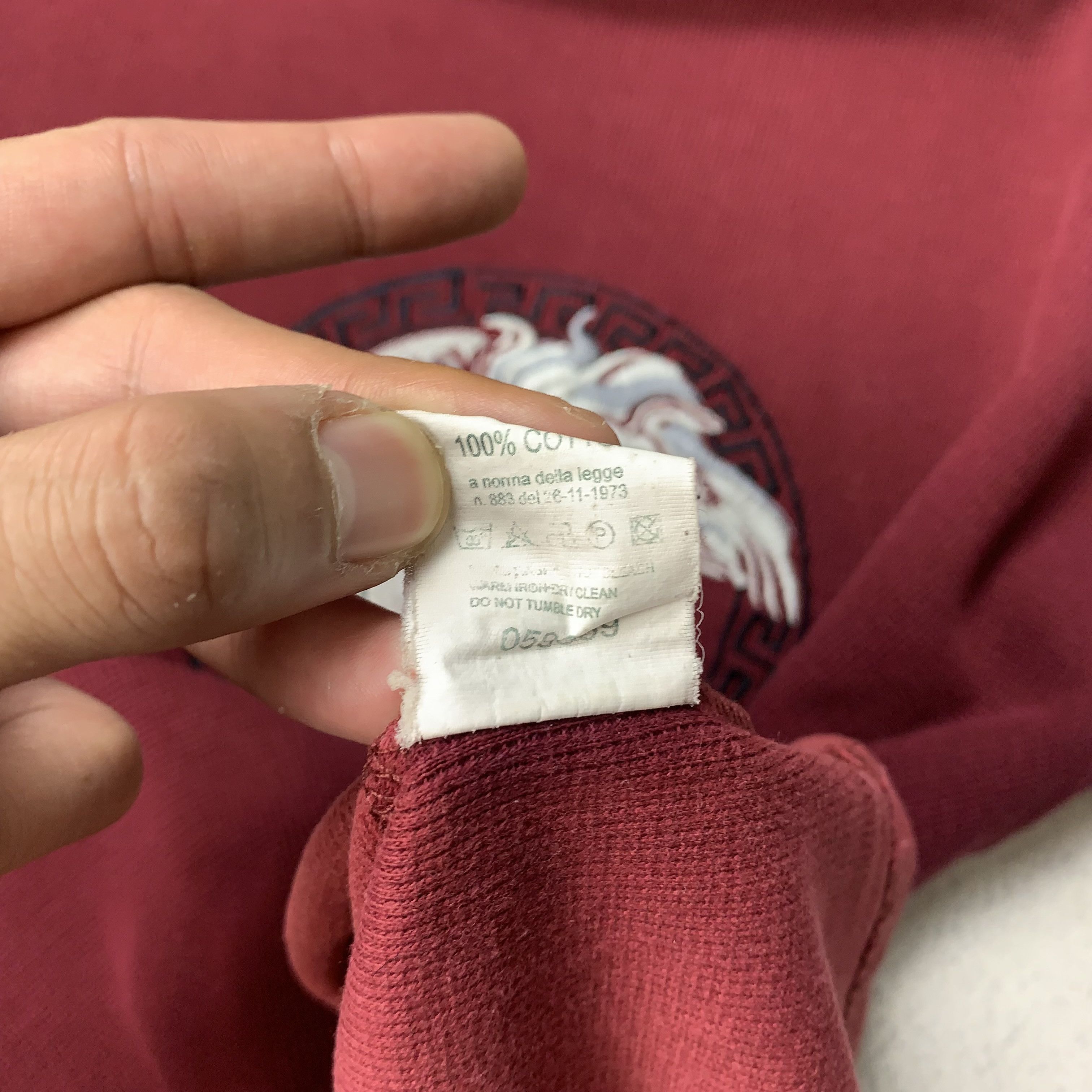 Versace Jeans Couture Vintage Versace Jeans Couture Sweatshirt Crewneck Size US M / EU 48-50 / 2 - 6 Thumbnail