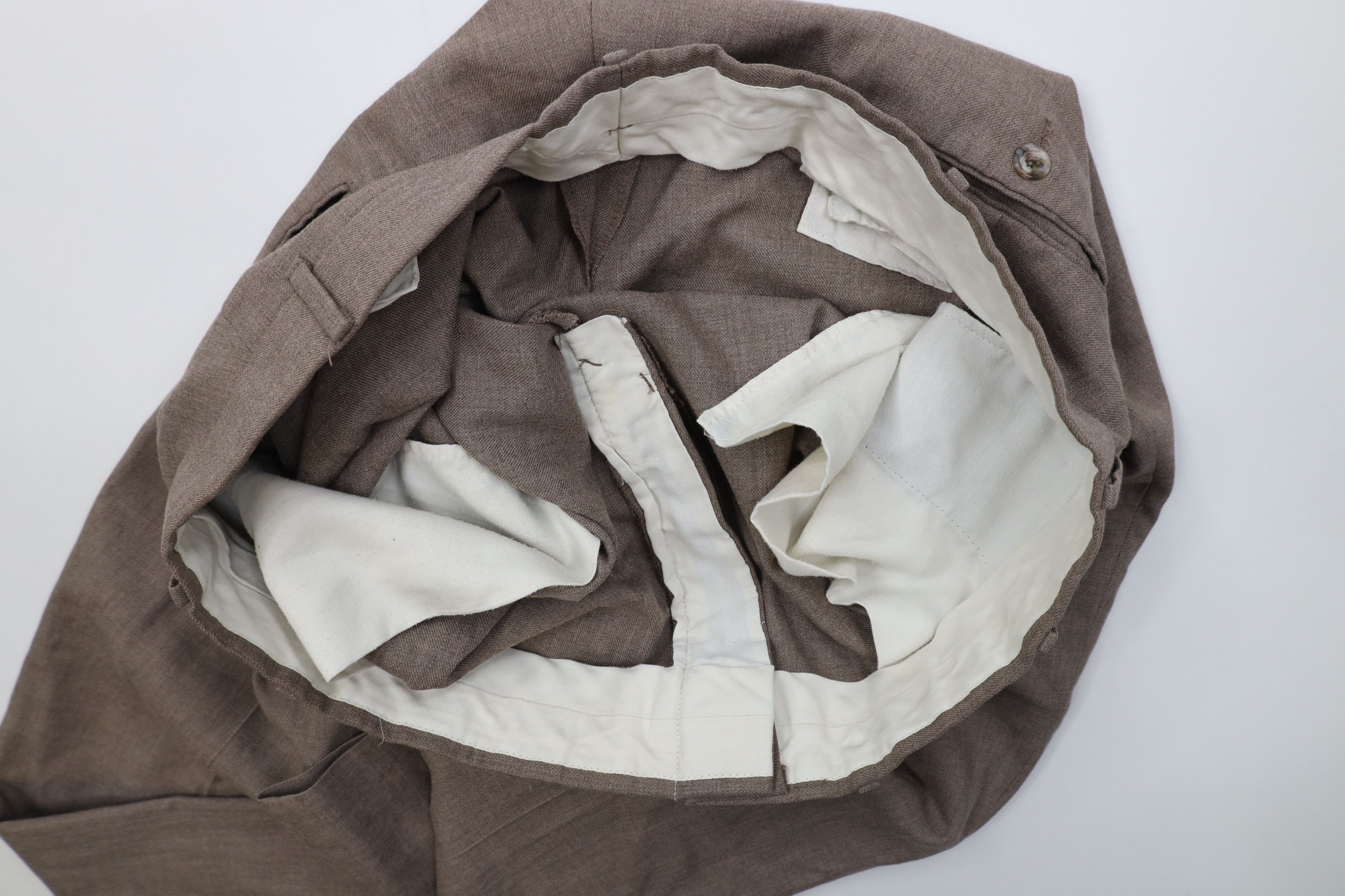 Vintage Vintage 90s Streetwear Gabardine Blend Knit Chino Pants Size US 40 / EU 56 - 8 Thumbnail