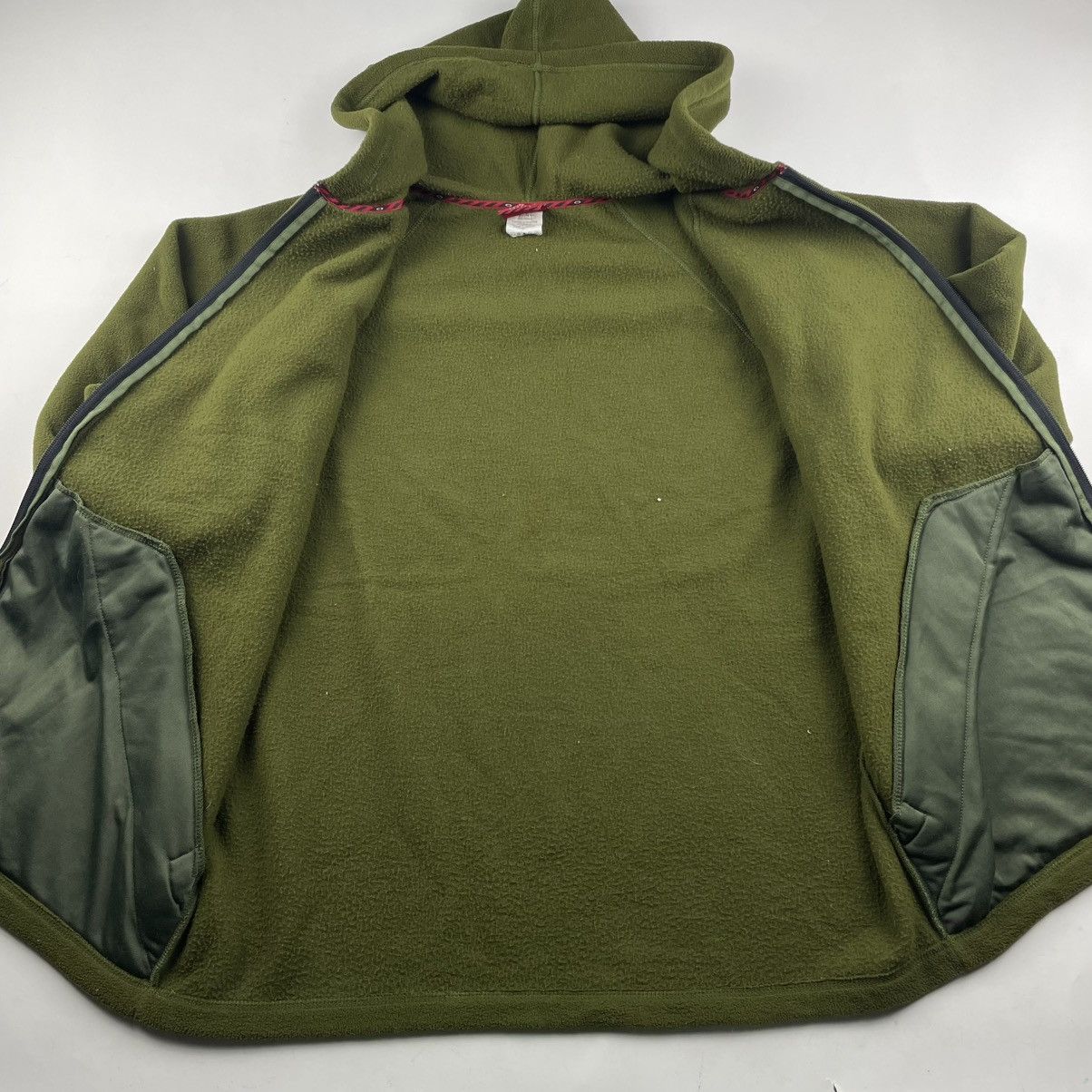 Oakley VTG Y2K Red Tag Oakley Full Zip Hooded Fleece Jacket M-L EUC Size US M / EU 48-50 / 2 - 6 Thumbnail