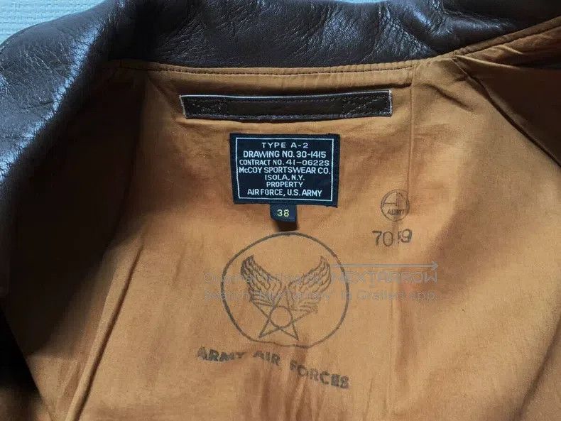 The Real McCoy's The Real McCoys A2 jacket Size US XXS / EU 40 - 5 Thumbnail