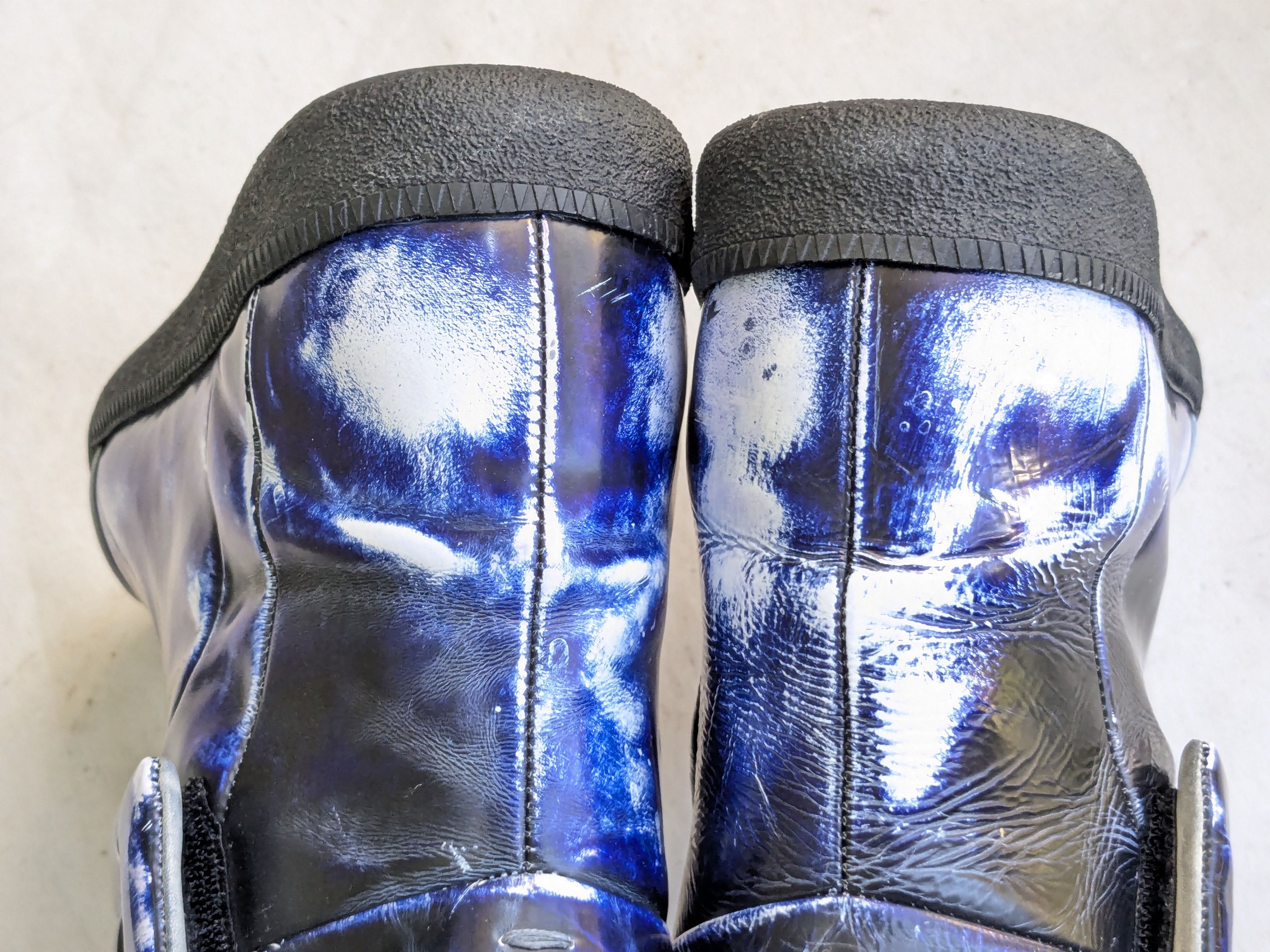 Maison Margiela Maison Margiela Future Blue Black 12 45 Leather High Tops Size US 11 / EU 44 - 15 Thumbnail