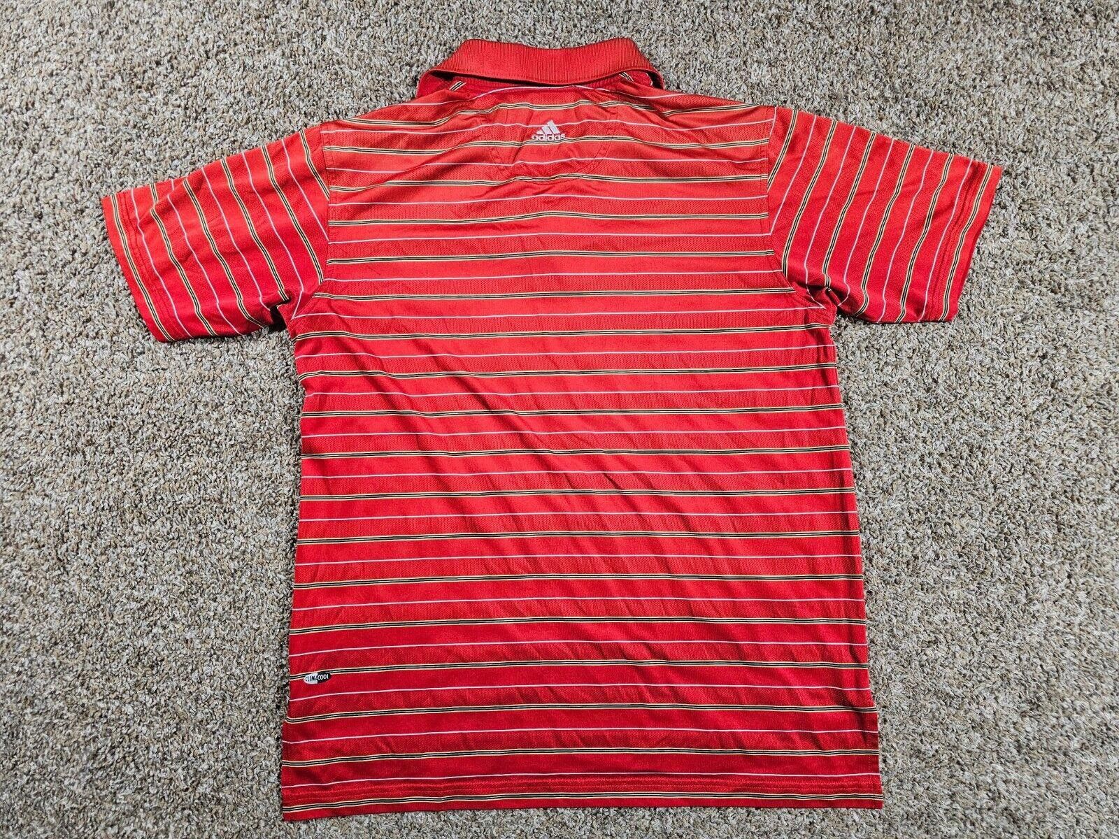 Adidas Adidas Polo Shirt Adult S Red Golf Performance Stretch 2008 Size US S / EU 44-46 / 1 - 6 Thumbnail