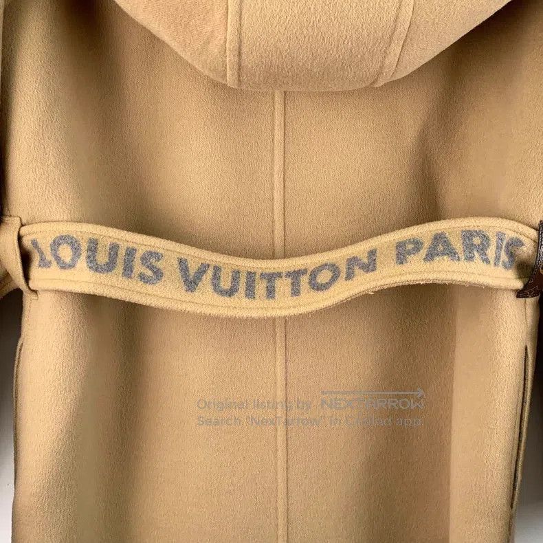 Louis Vuitton Louis Vuitton Brown printed wool bathrobe overcoat with ol Size XS / US 0-2 / IT 36-38 - 5 Thumbnail