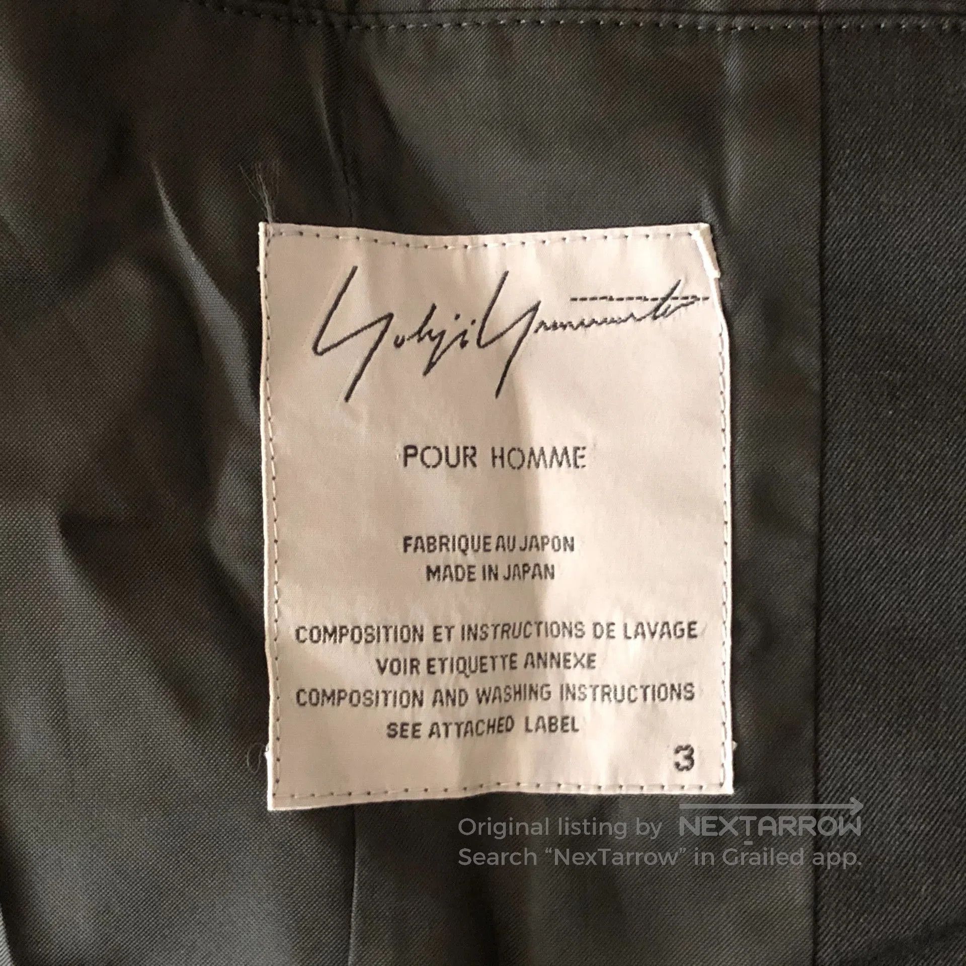 Yohji Yamamoto Yohji Yamamoto Double. Size US M / EU 48-50 / 2 - 5 Thumbnail