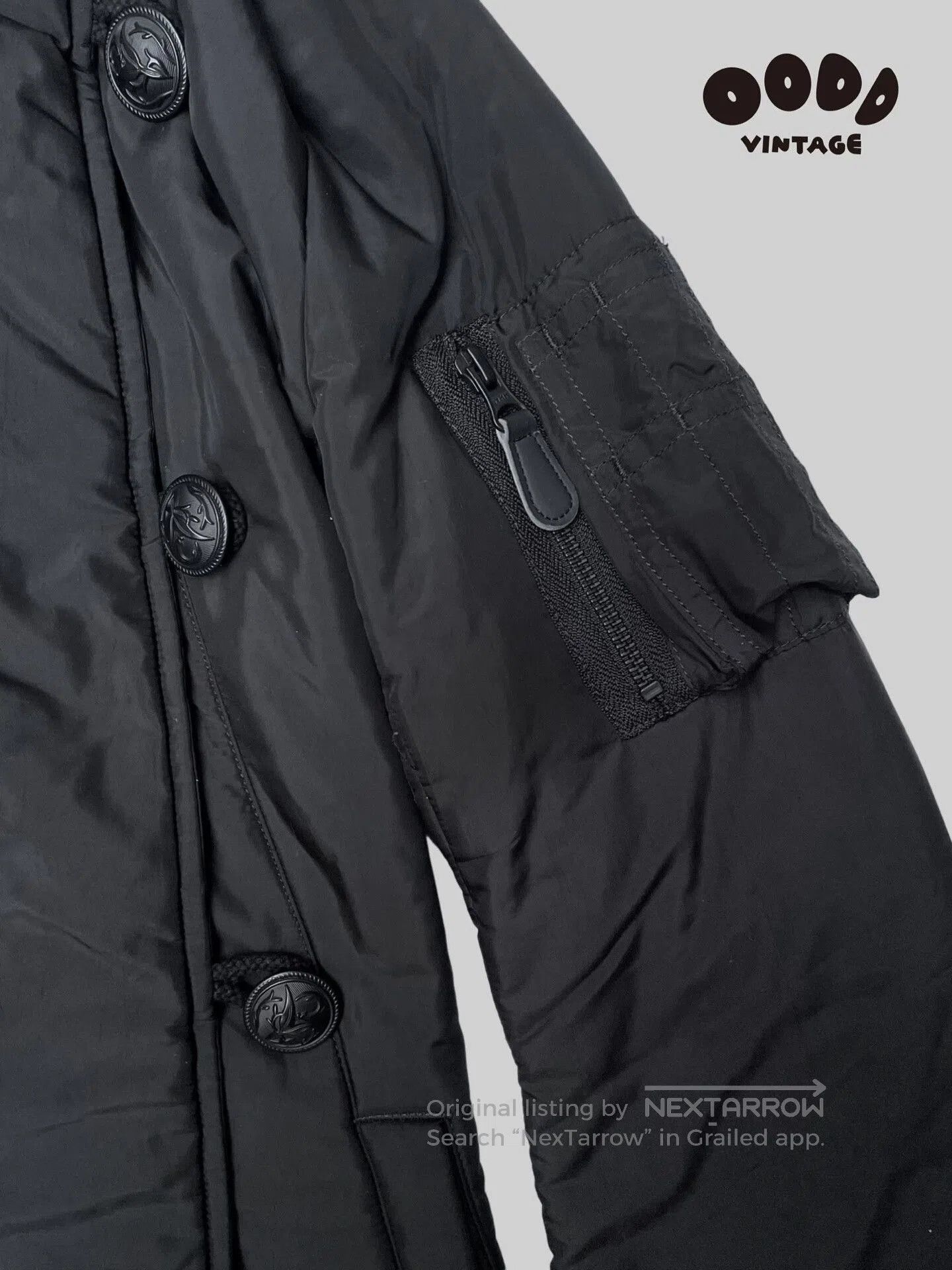 Issey Miyake Issey Miyake Black Fur Hooded Parka. Size M / US 6-8 / IT 42-44 - 6 Thumbnail