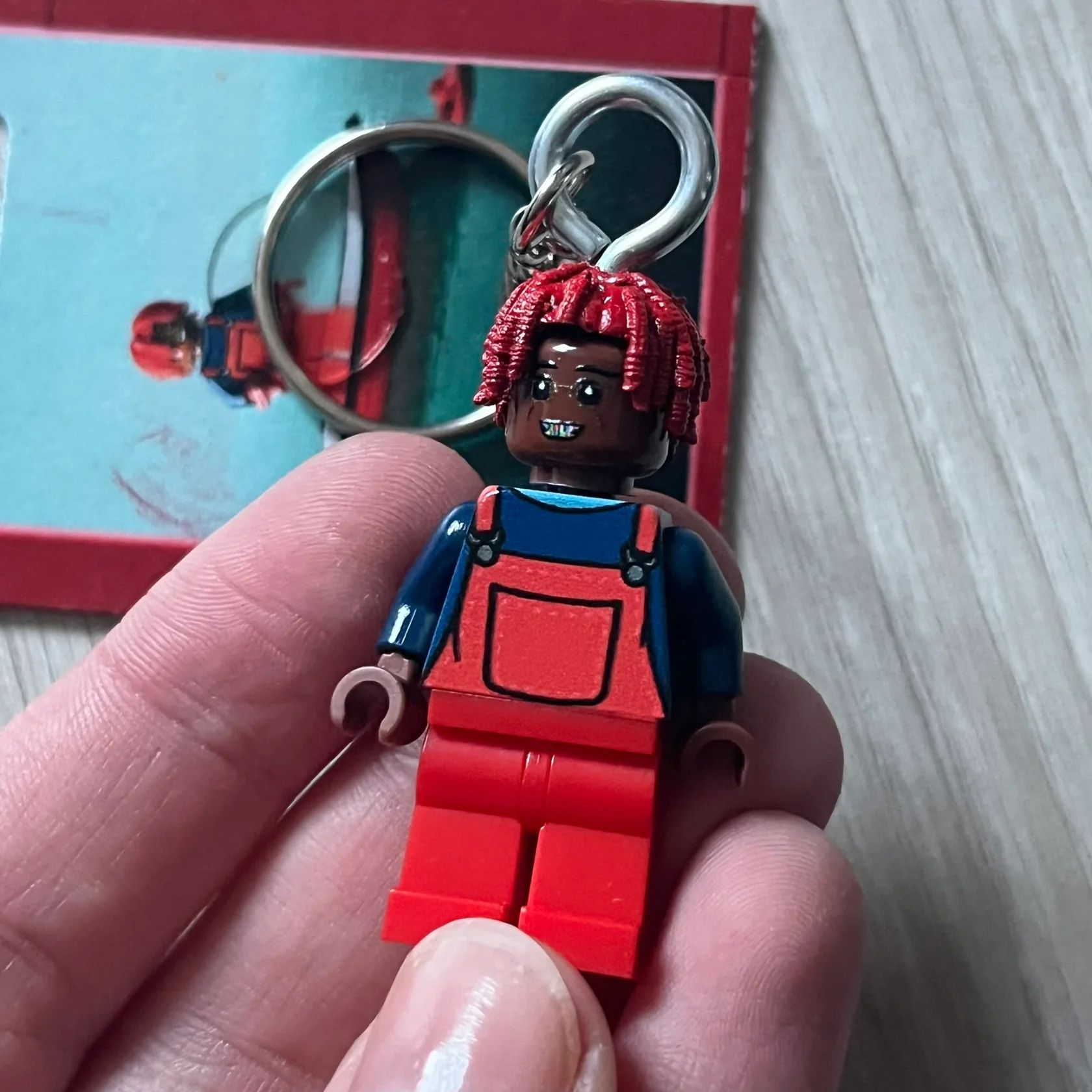 LEGO Lego Lil Yachty 'Lil Block' Keychain Size ONE SIZE - 3 Thumbnail
