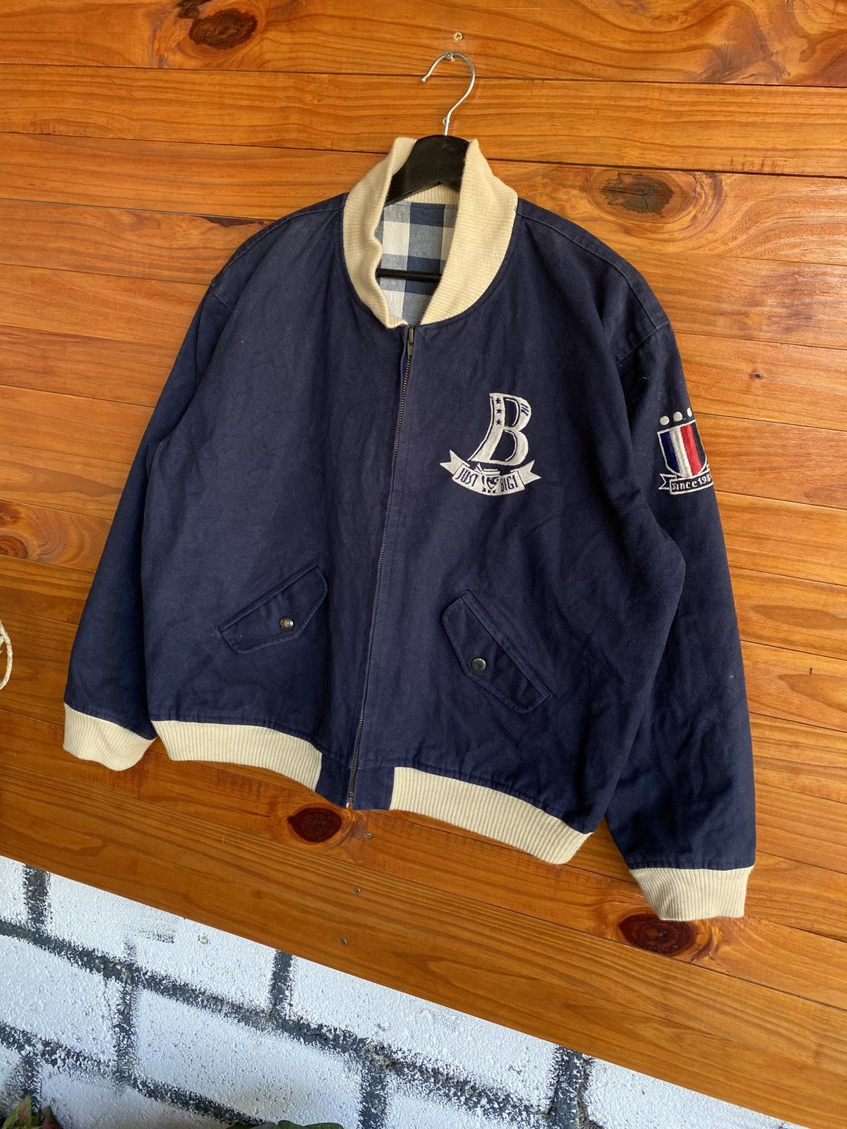 BIGI Vintage Just Bigi Caribbean Reversible Bomber Jacket Size US L / EU 52-54 / 3 - 6 Thumbnail