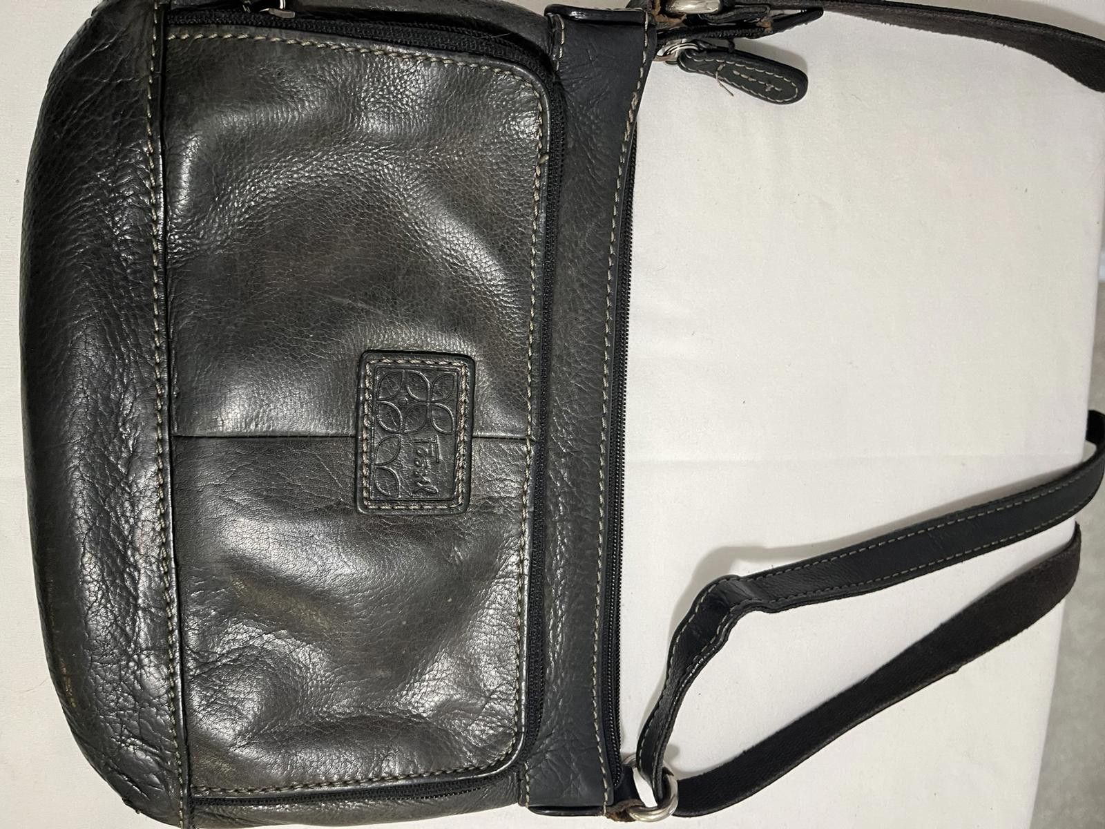Coach Stylish Fossil Leather Crossbody Bag Size ONE SIZE - 4 Thumbnail