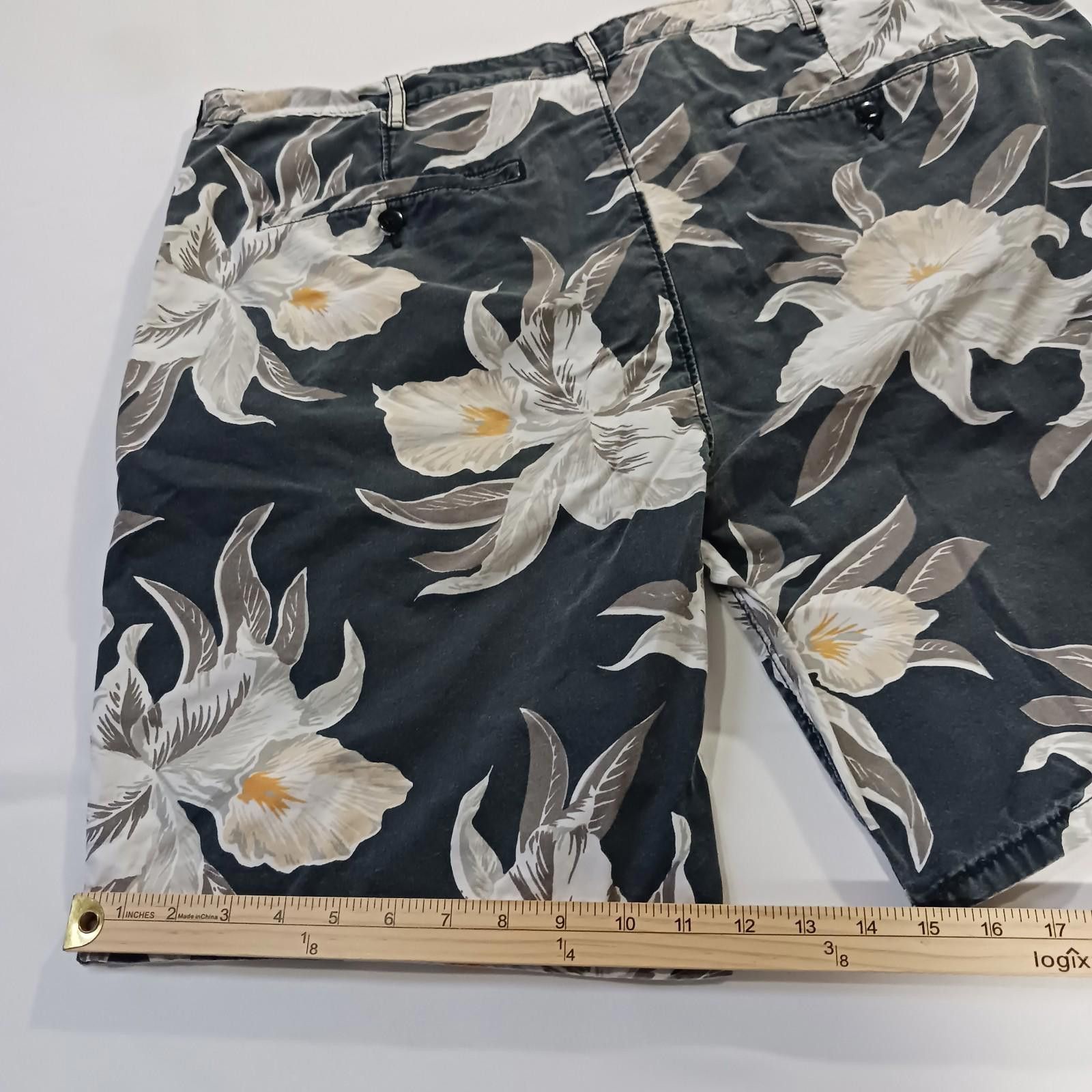 Levi's Levis Strauss Two Horse Brand Men's Black/White Shorts W40 Size US 40 / EU 56 - 8 Thumbnail