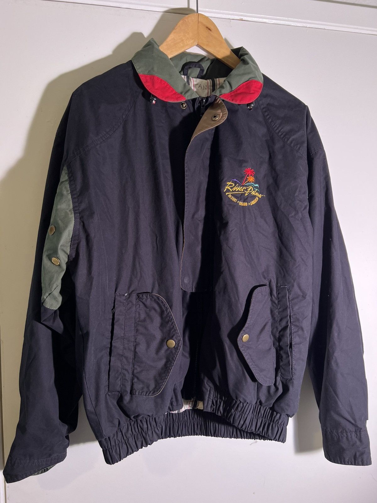 Vintage 90’s 2000’s Y2K Vintage Winner Mate River Palms Retro Jacket Size US S / EU 44-46 / 1 - 1 Thumbnail