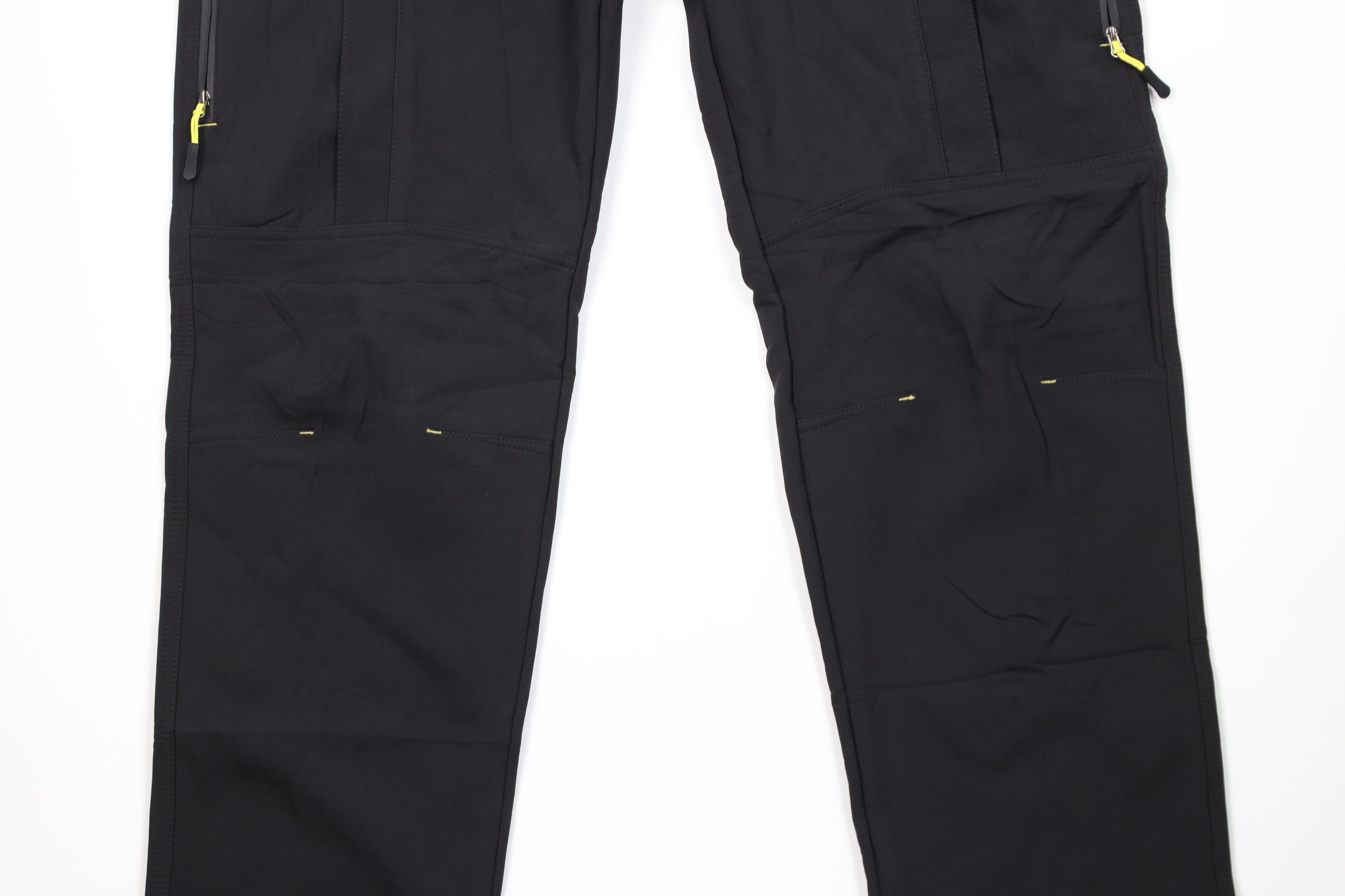 Vintage Vintage Y2K Streetwear Lined Softshell Cargo Pants Black Size US 36 / EU 52 - 3 Thumbnail