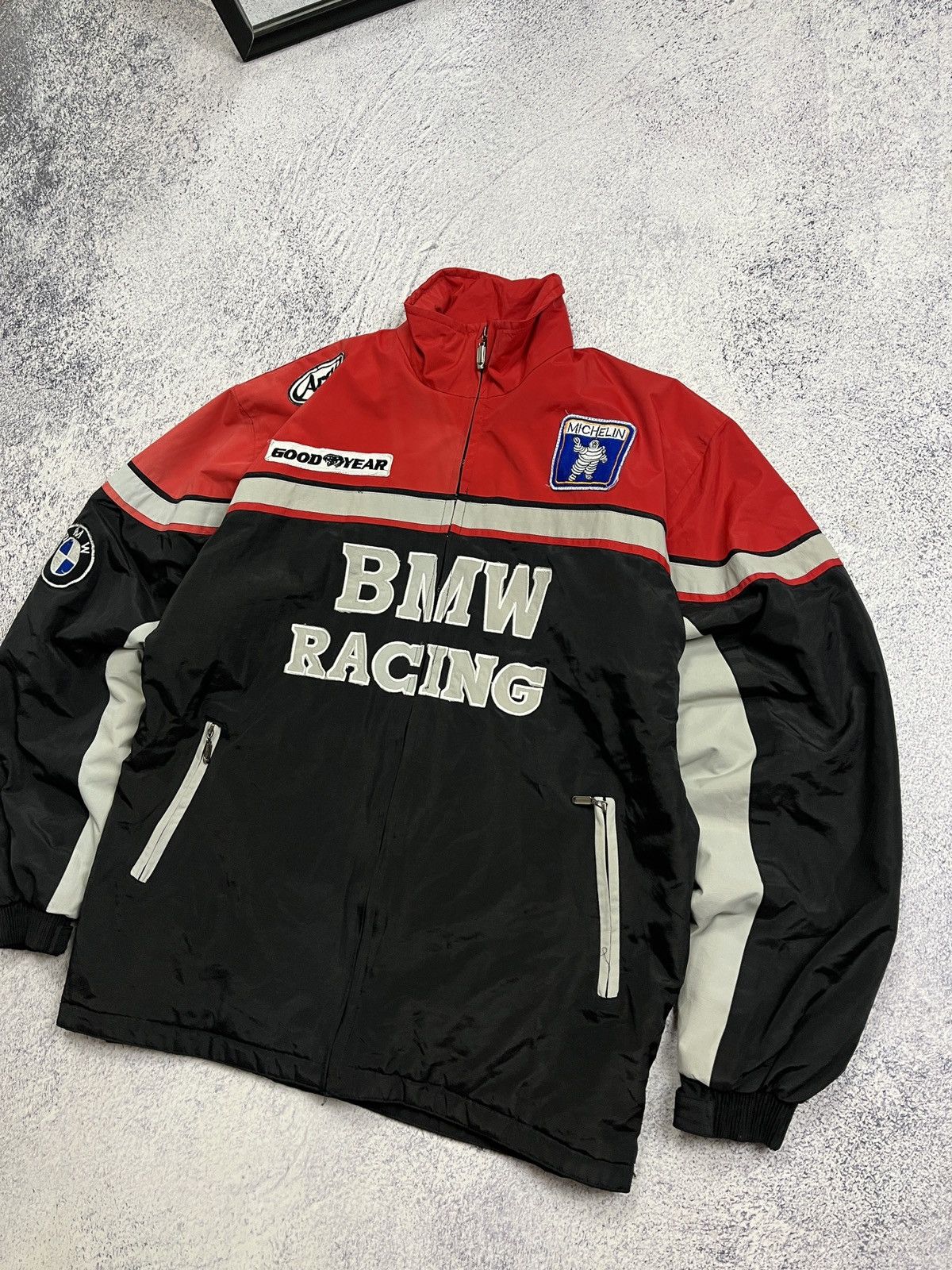 BMW × Vintage Vintage BMW Racing Jacket Michelin Good Year EmbroideredLogo Size US XXL / EU 58 / 5 - 3 Thumbnail