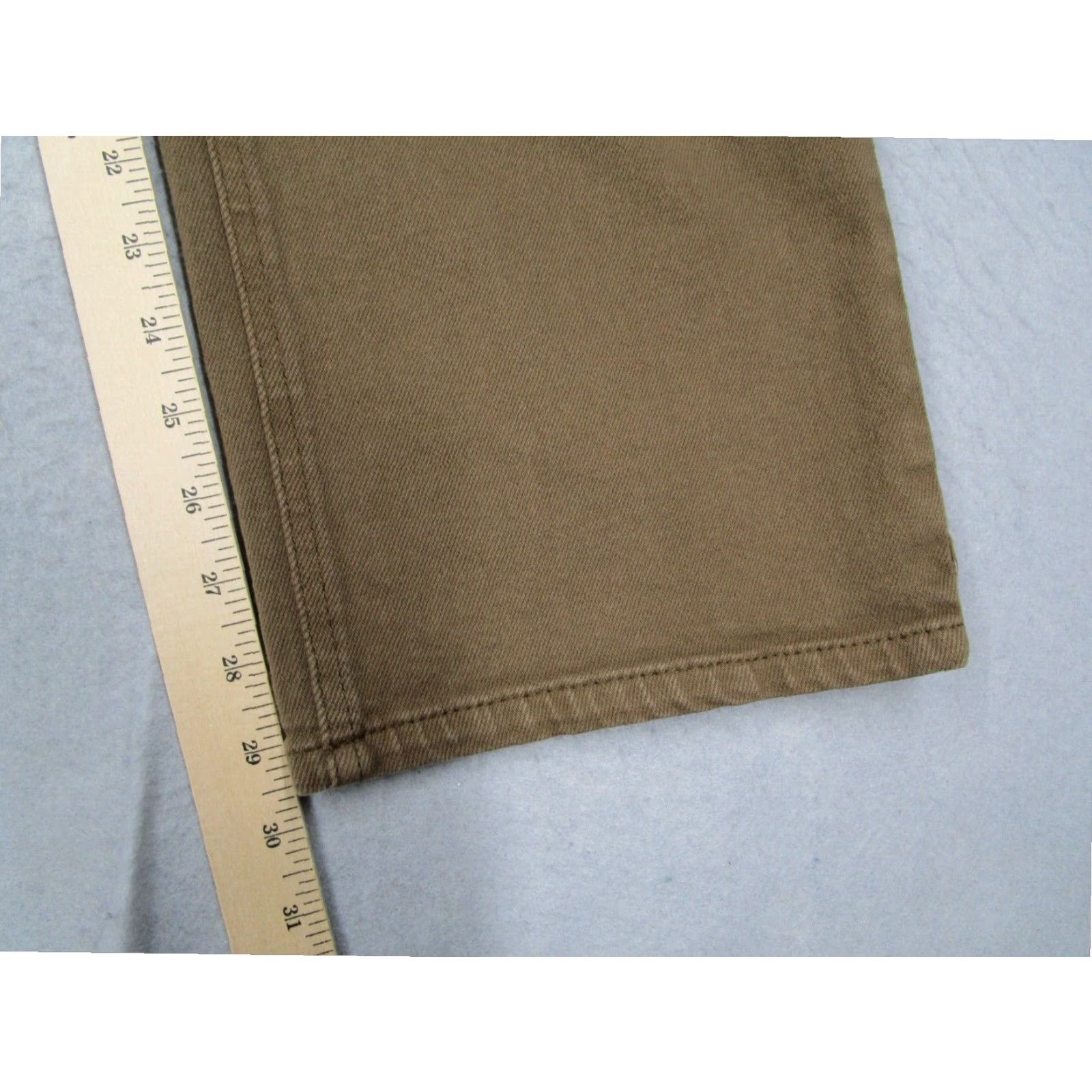 Vintage Wilfred Free Womens High Waisted Brown Canvas Utility Pants 31x30 Classic Fit Size 32" / US 10 / IT 46 - 7 Thumbnail