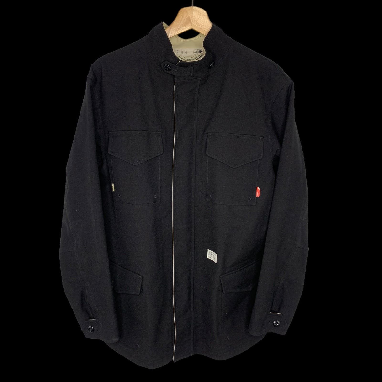 image of Wtaps ‘07 Gore-Tex M-65 Field Jacket (Black), Men's (Size Large)
