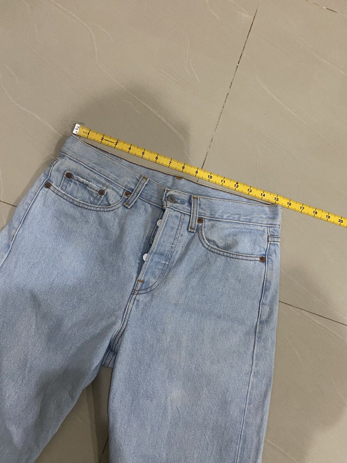 Levi's Vintage Distressing Levis Ladies Jens Size 31" - 5 Thumbnail