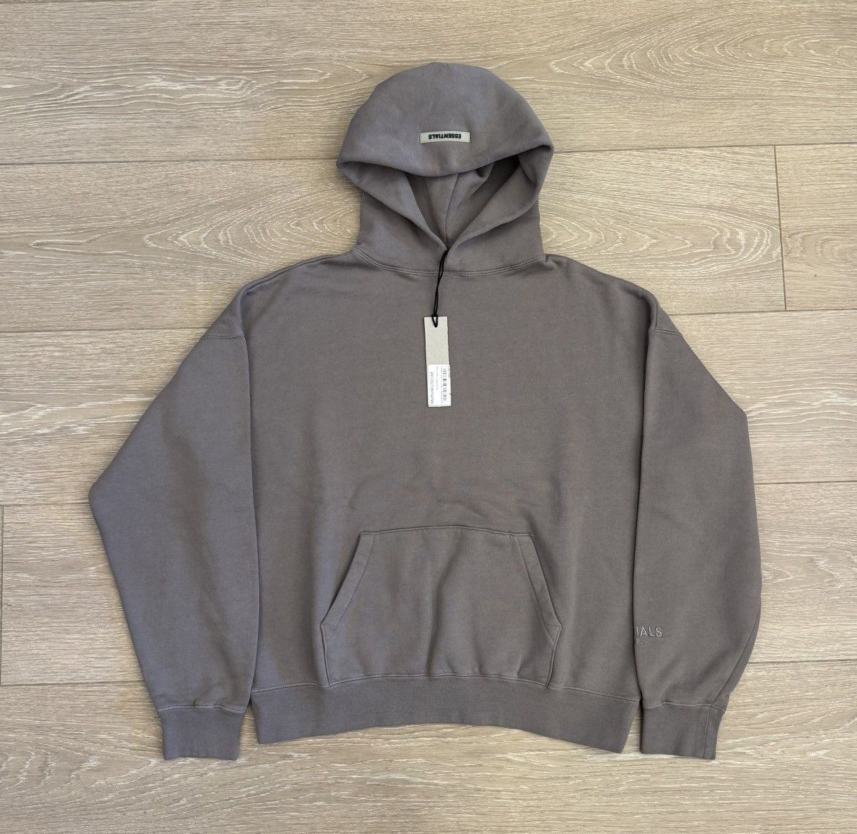 Essentials FOG Essentials Grey Fleece Pullover Hoodie Size US M / EU 48-50 / 2 - 1 Thumbnail