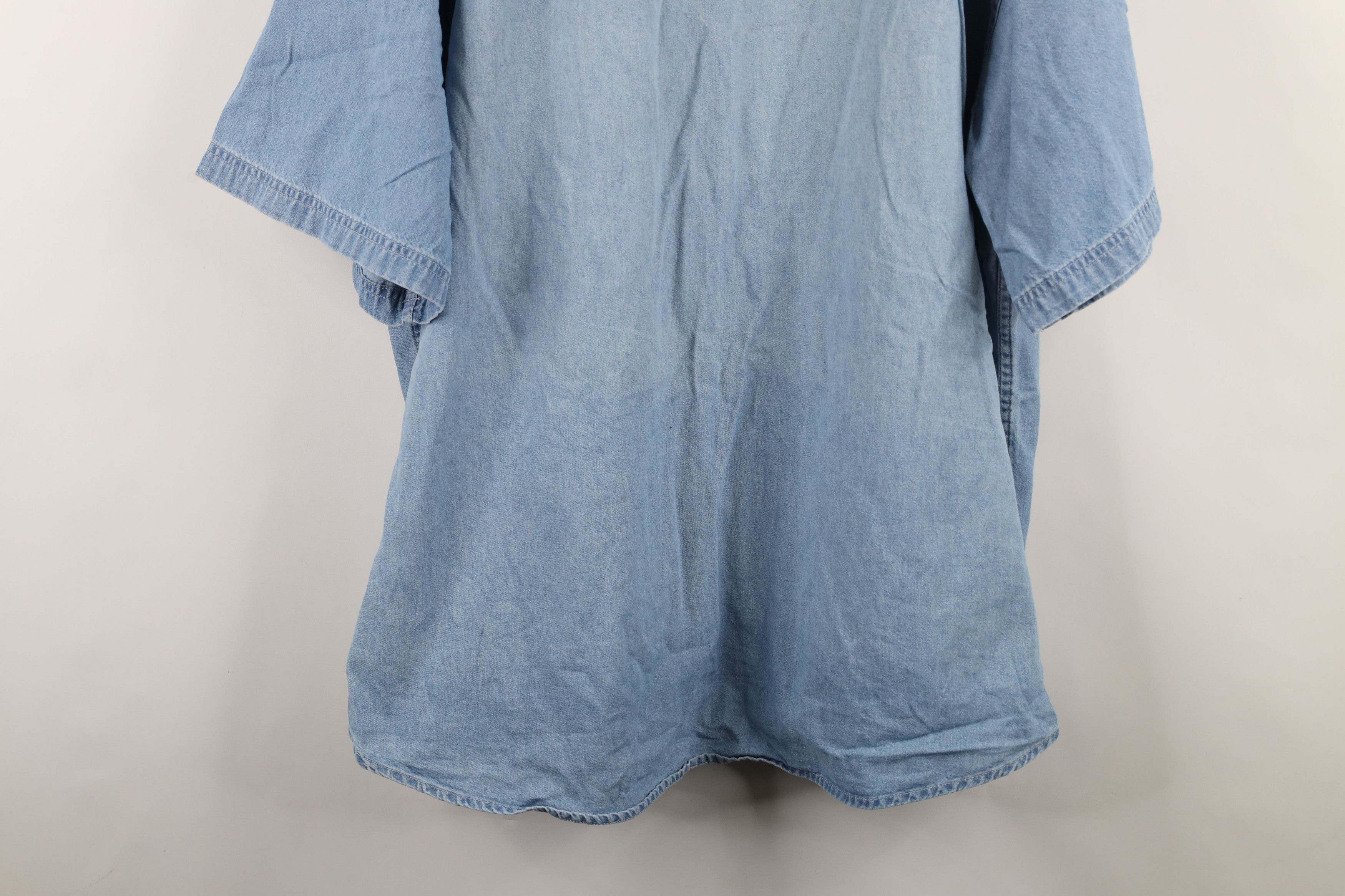 Vintage Vintage Y2K 2009 German American Festival Denim Button Shirt Size US XXL / EU 58 / 5 - 14 Thumbnail