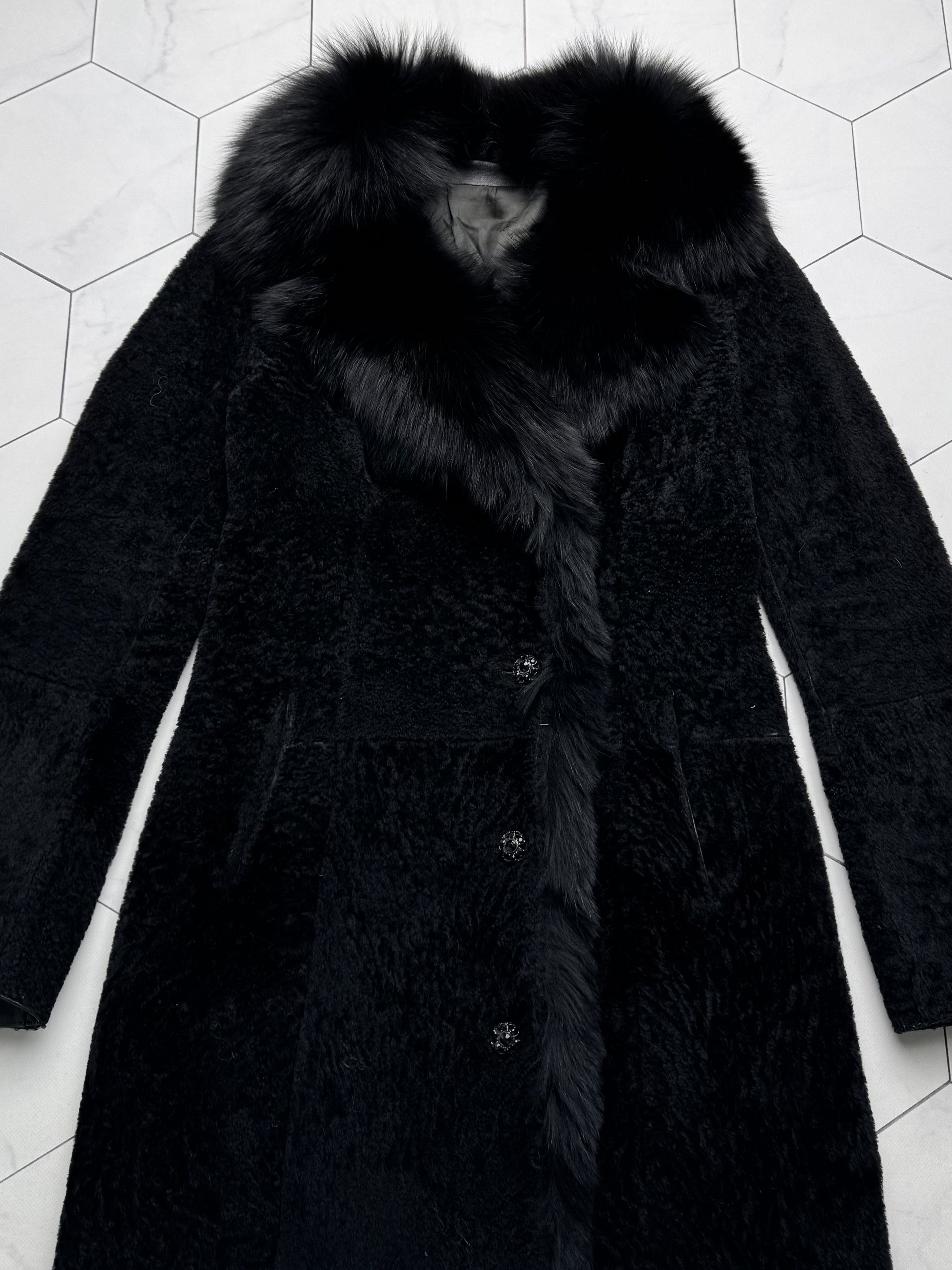 Vintage Vintage Real Lambskin Coat (B550) Size M / US 6-8 / IT 42-44 - 6 Thumbnail