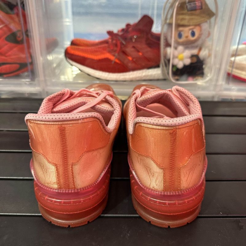 Louis Vuitton Louis Vuitton Transparent Pink Low-Top Sneakers - Size US 8.5 / EU 41-42 - 3 Thumbnail