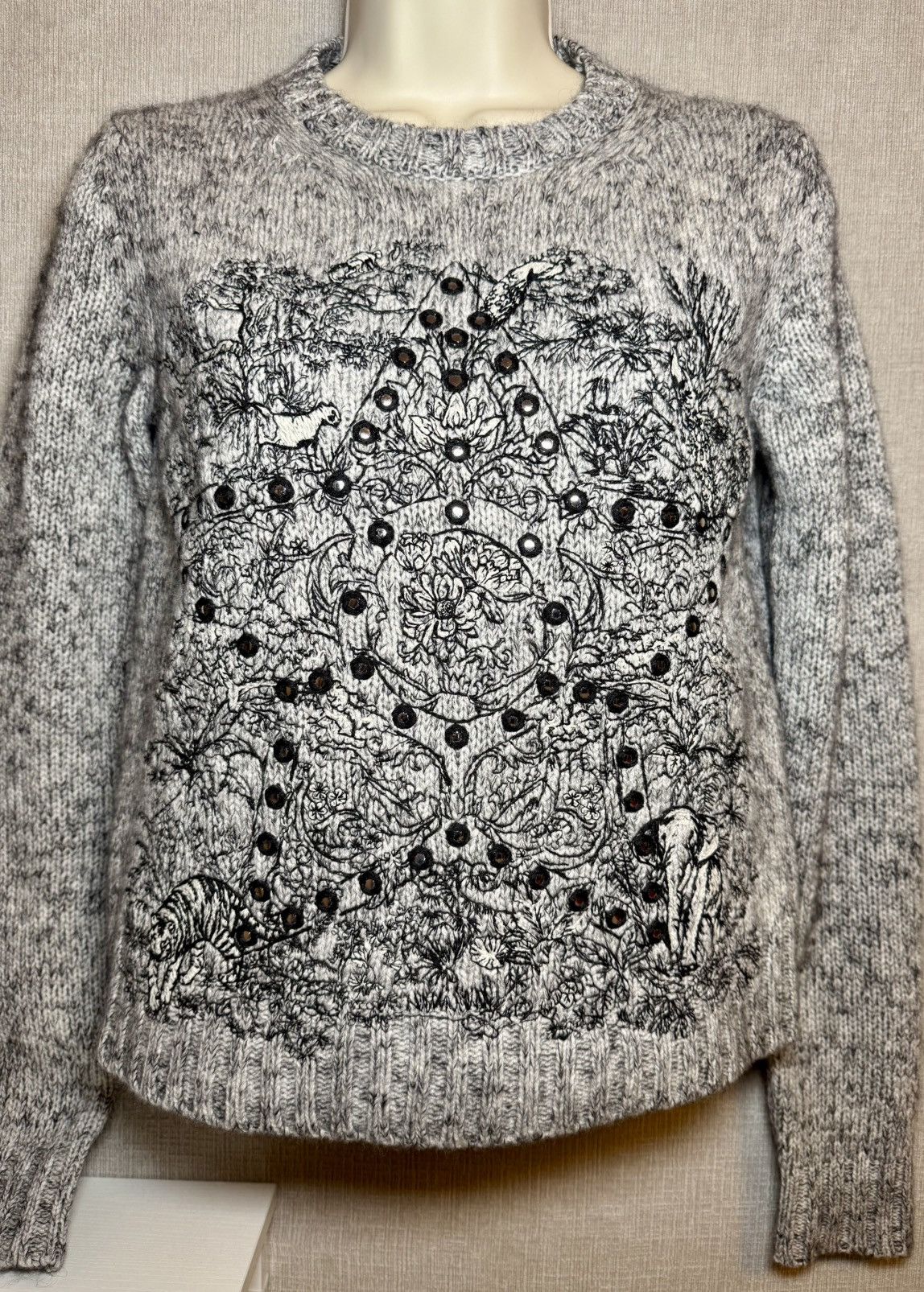 Dior Authentic Christian Dior by John Galliano sweater pullover Size XS / US 0-2 / IT 36-38 - 1 Thumbnail