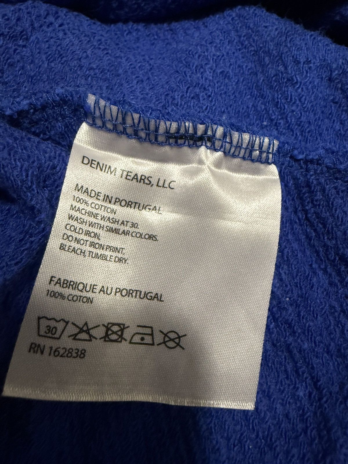 DENIM TEARS × Vintage Blue Denim Tears Size US XL / EU 56 / 4 - 5 Thumbnail