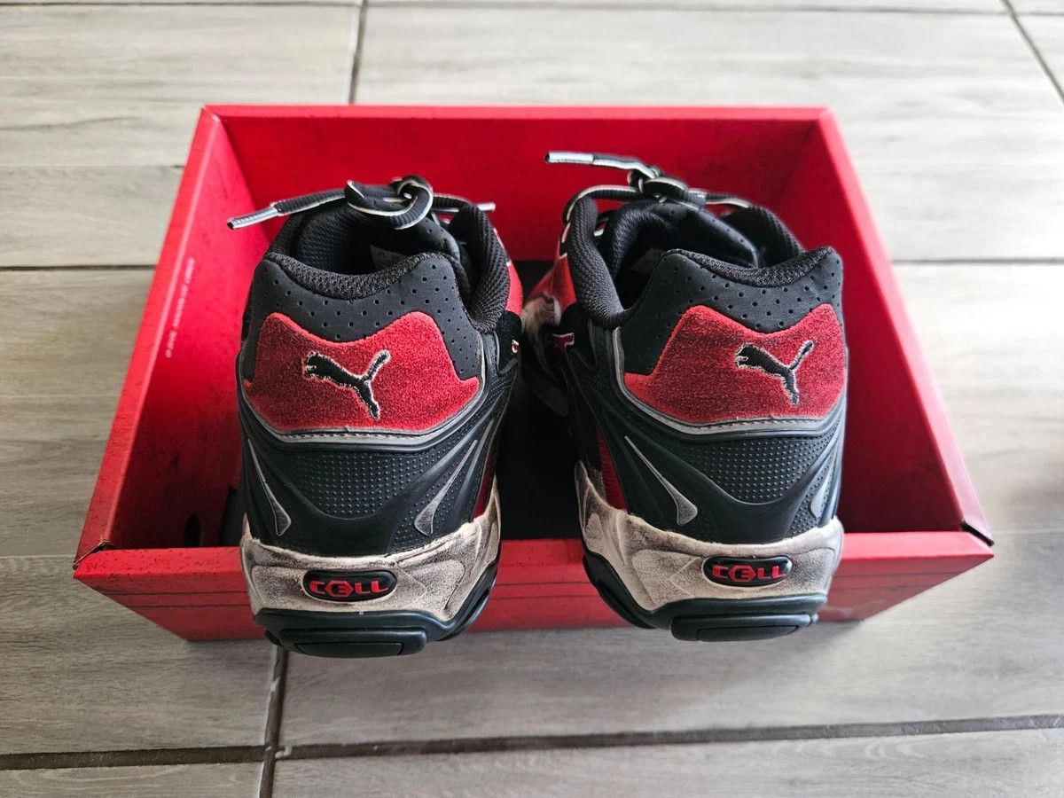 A$AP Rocky × Puma Puma Inhale OG ASAP Rocky Distressed Pack Black Pop Red Size US 10.5 / EU 43-44 - 3 Thumbnail